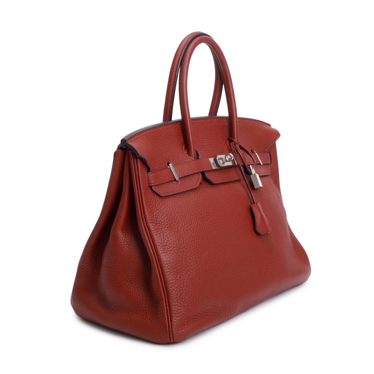 Hermes Rouge H Clemence Birkin 35