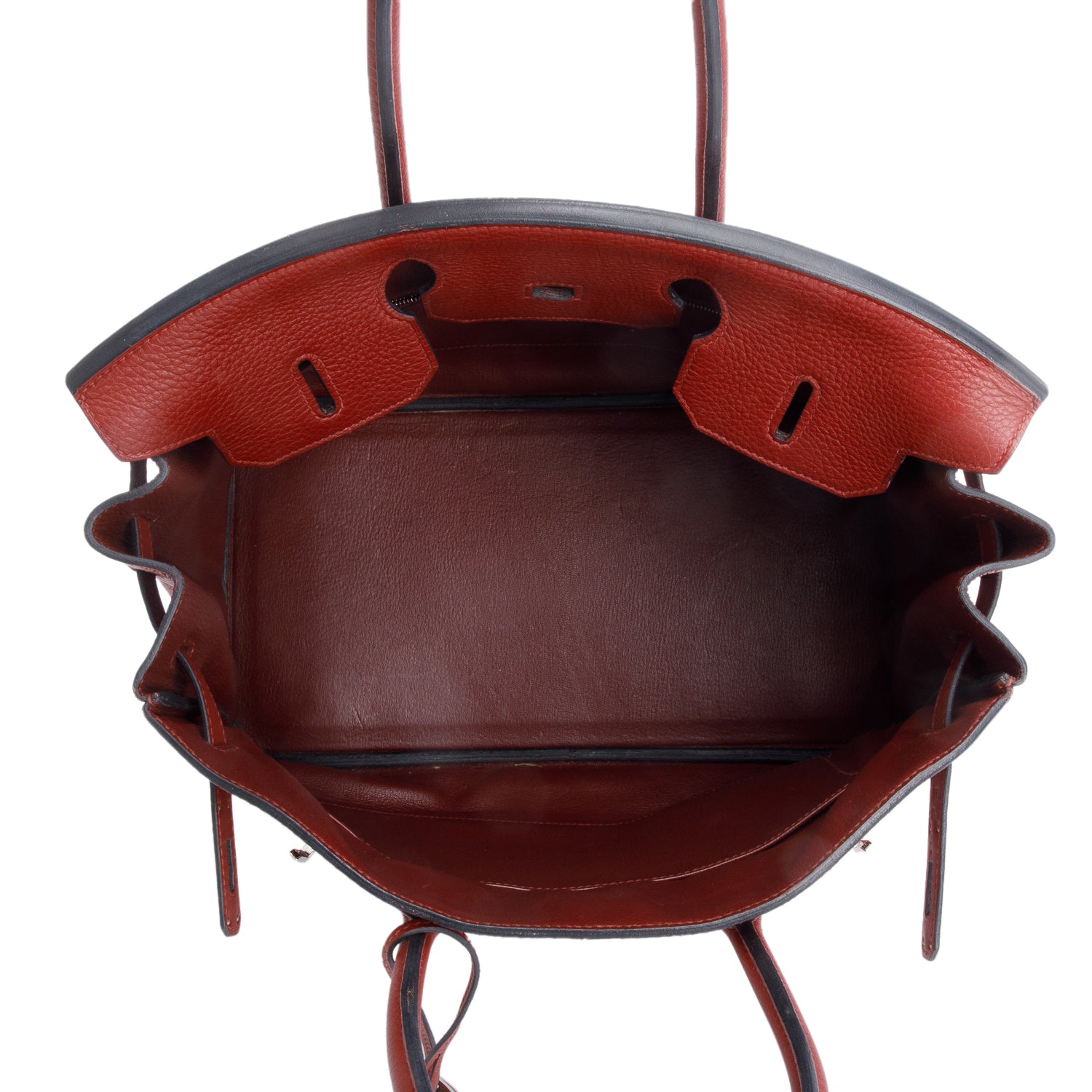 Hermes Rouge H Clemence Birkin 35