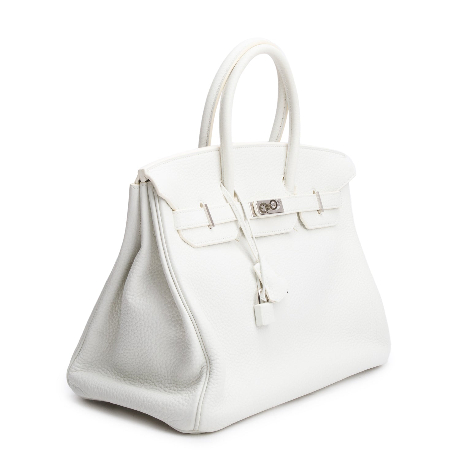Hermes Blanc Clemence Birkin 35