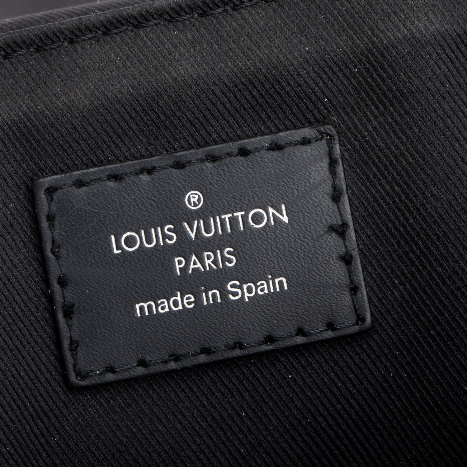 Louis Vuitton Monogram Eclipse District PM Bag w/ Box