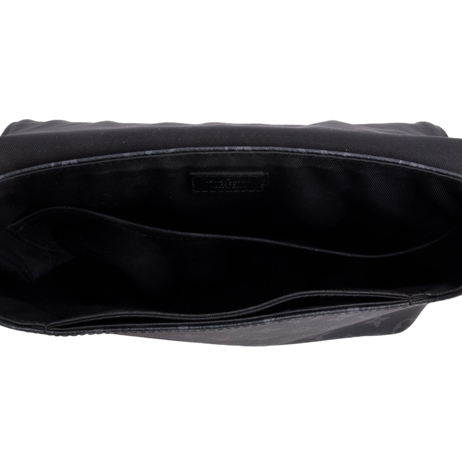 Louis Vuitton Monogram Eclipse District PM Bag w/ Box