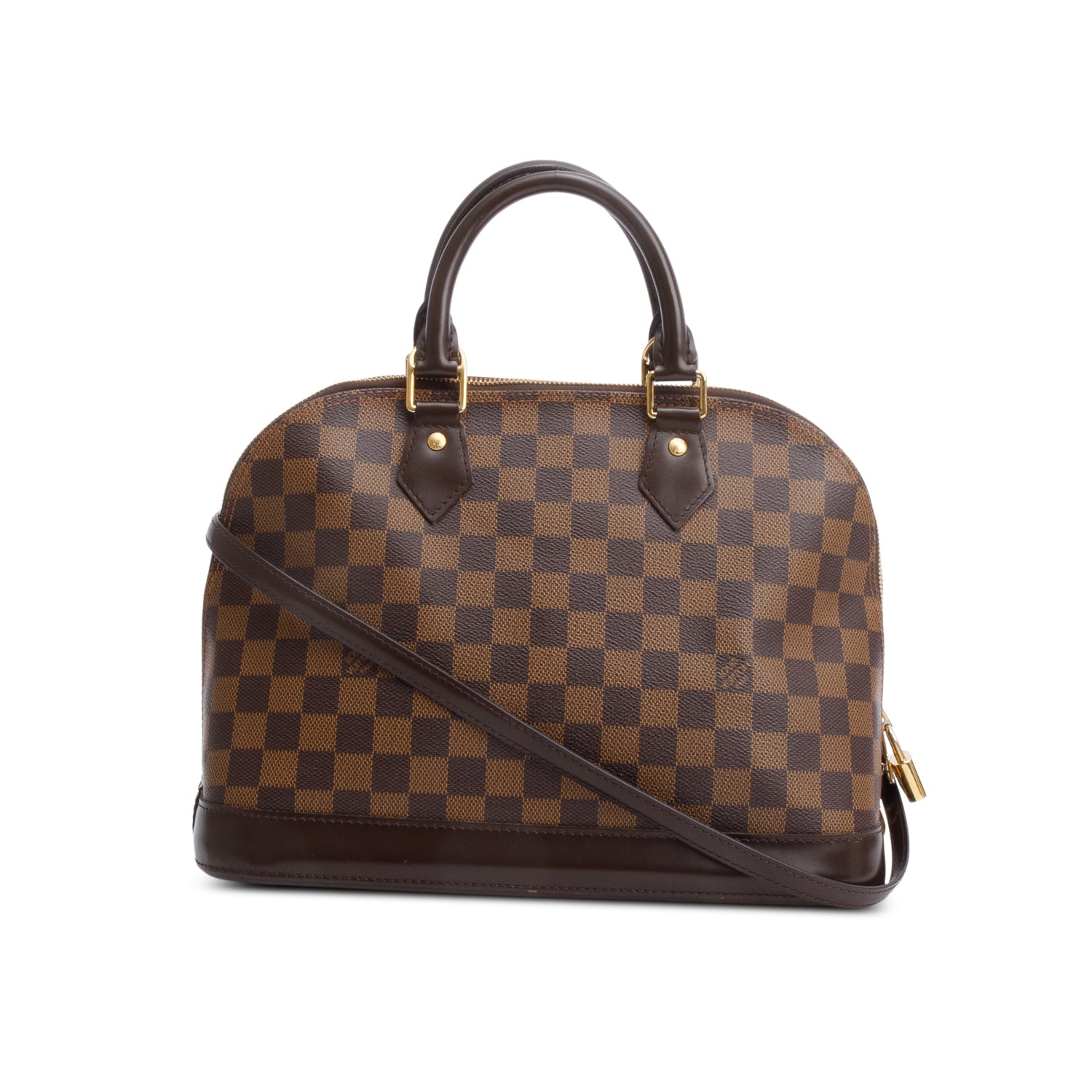 Louis Vuitton Damier Ebene Alma PM w/ Strap