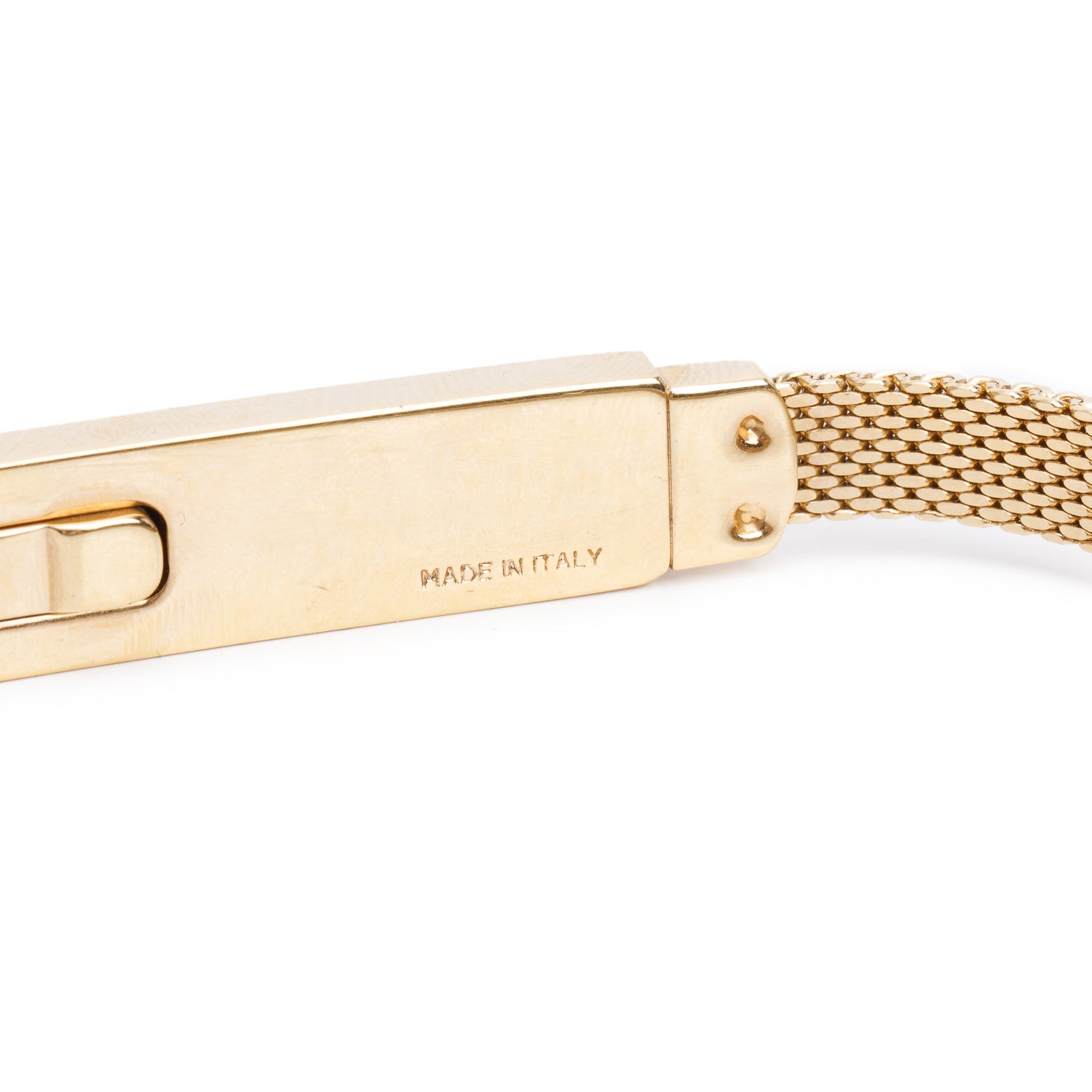 Gucci Gold Plated Mesh Snake Chain Skinny Tom Ford Belt