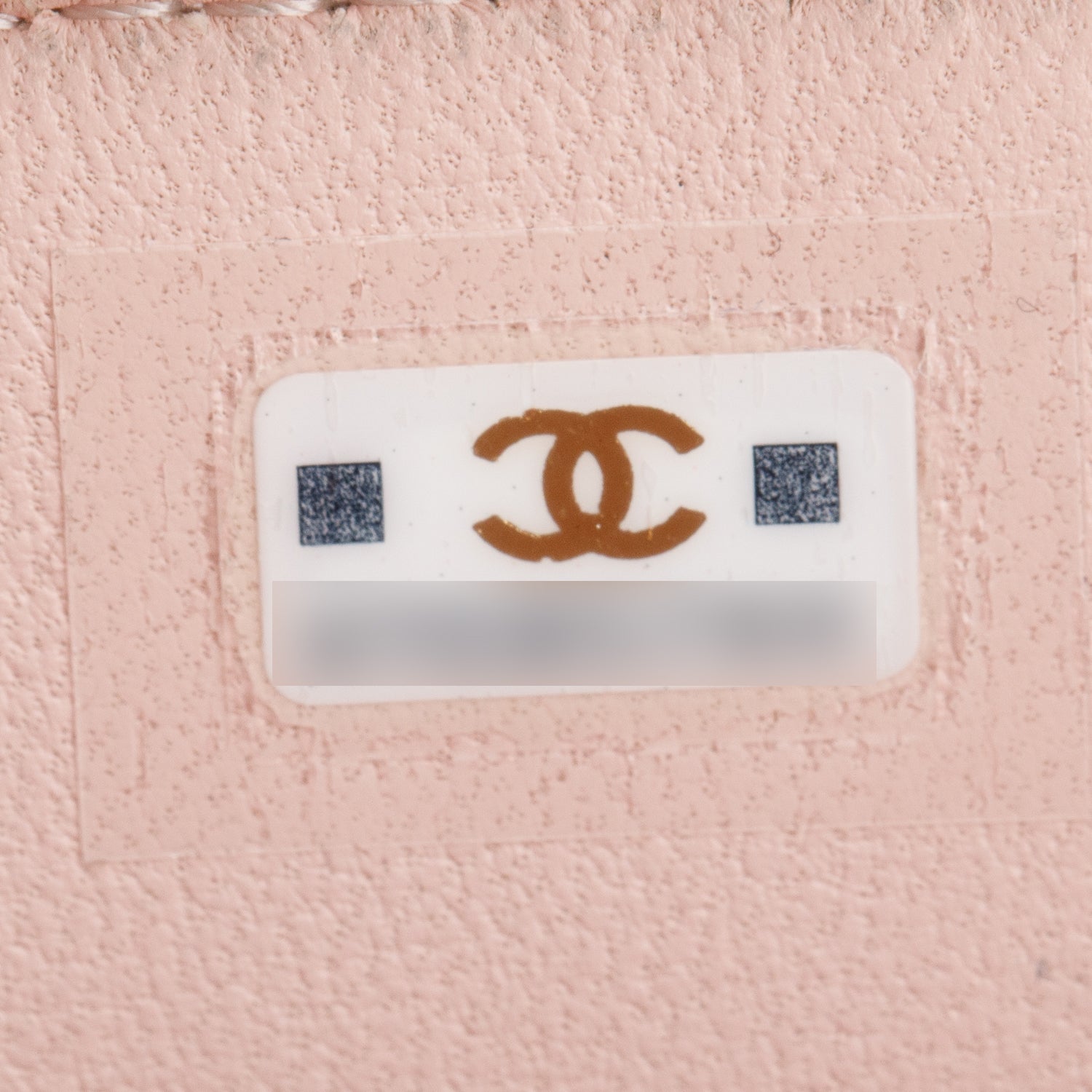Chanel Pink Quilted Glazed Calfskin Leather Mini Double Zip CC Vanity Case