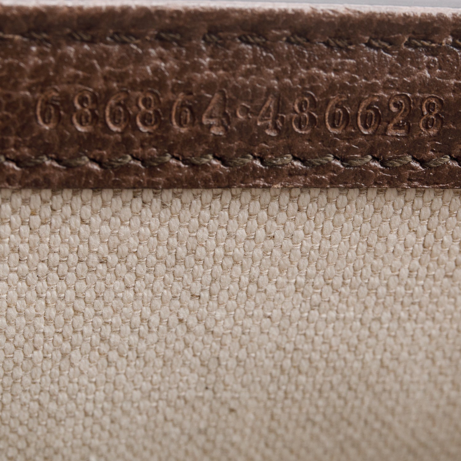 Gucci Beige/Brown Jumbo GG Canvas Bamboo 1947 Mini Top Handle Bag w/ Straps