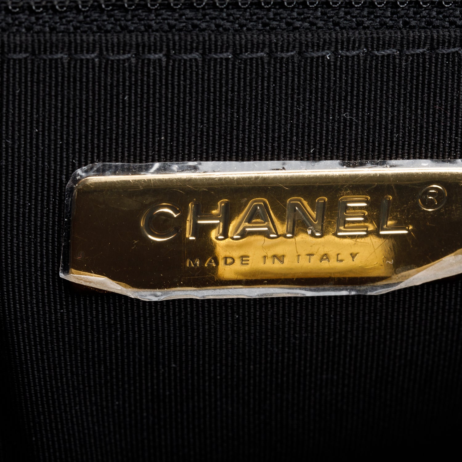 Chanel 2021 Black & Grey Wool Medium 19 Flap Bag w/ Box & Receipt