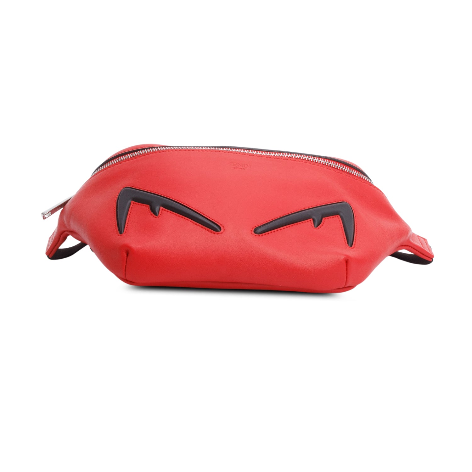 Fendi Red Vitello Leather Devil Eyes Belt Bag