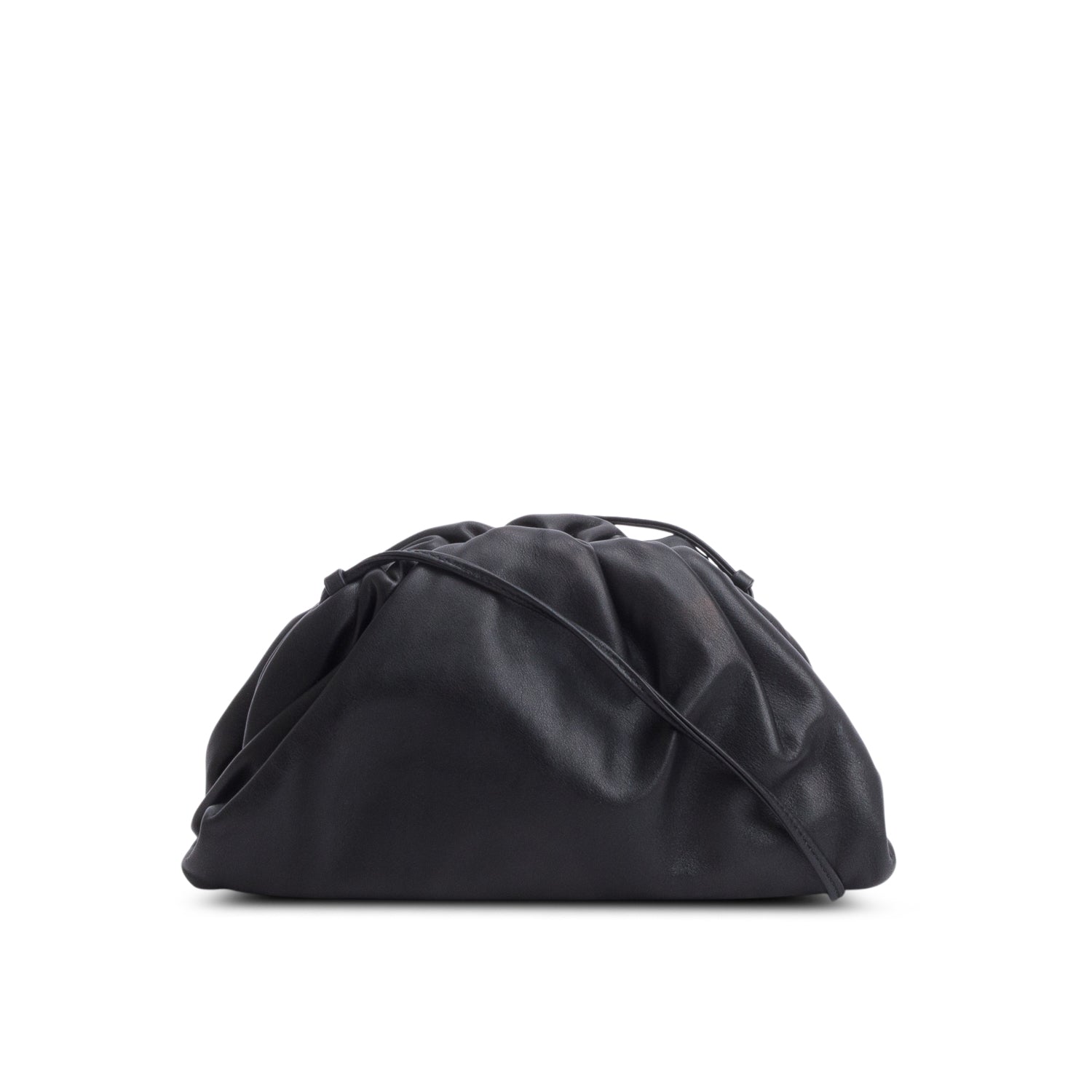 Bottega Venta Black Butter Calfskin The Mini Pouch