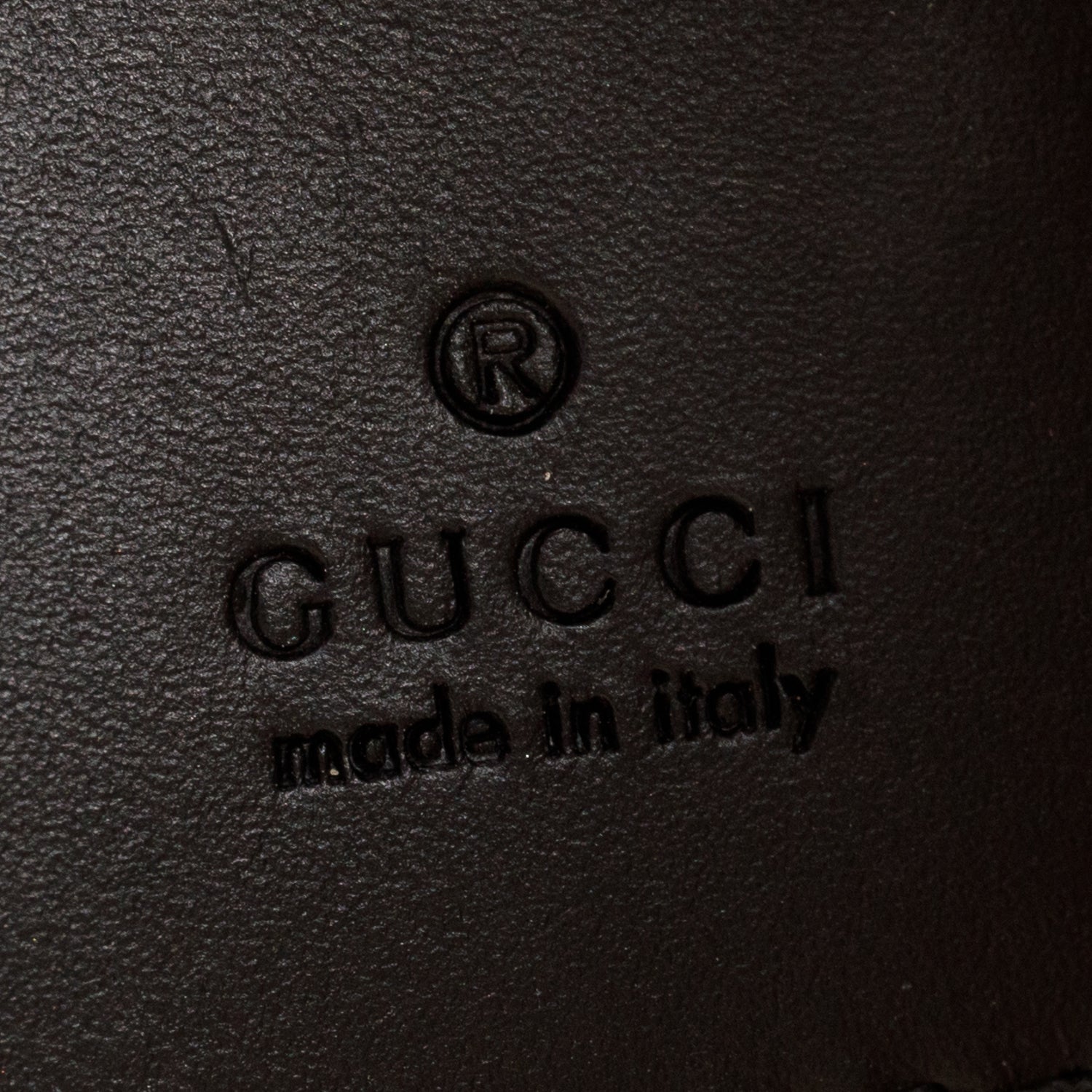 Gucci GG Supreme Monogram Angry Cat Zip Wristlet Pouch w/ Box