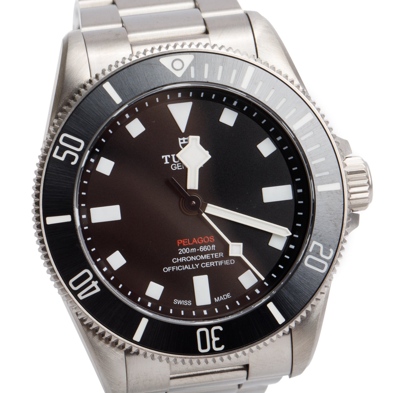 Tudor 2024 Titanium Black Dial Pelagos 39 MM Automatic Watch 25407N w/ Box, Papers & Extra Strap