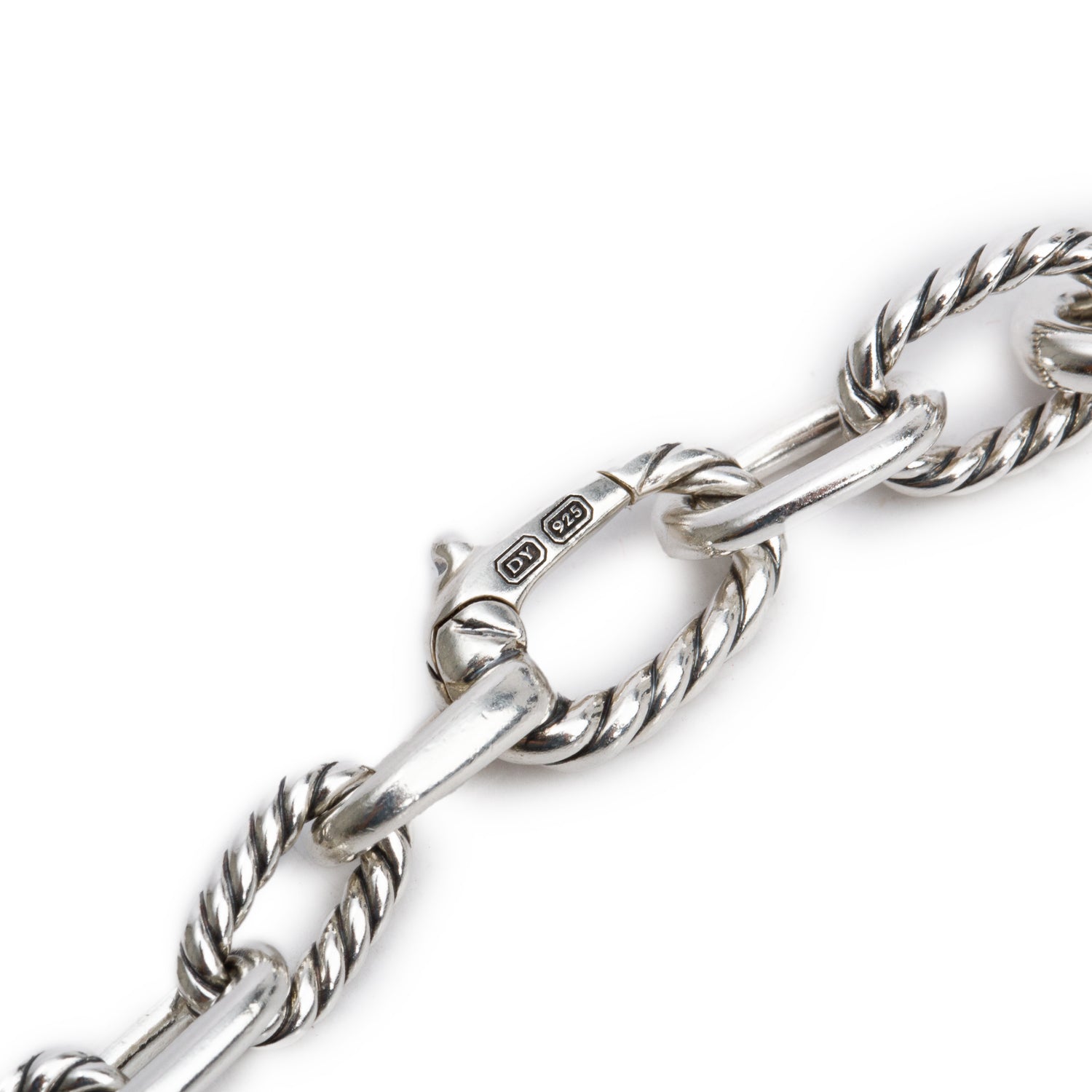 David Yurman Sterling Silver 6 MM Madison Chain Necklace