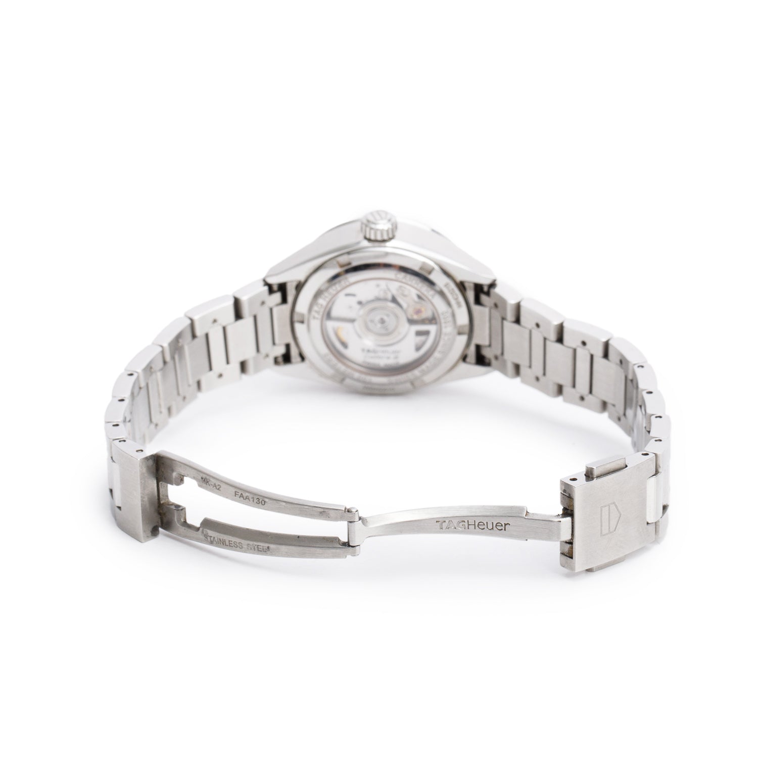 Tag Heuer 2022 Stainless Steel Carrera Date 29 MM Automatic Watch Mother of Pearl Dial WBN2410 w/ Box & Papers