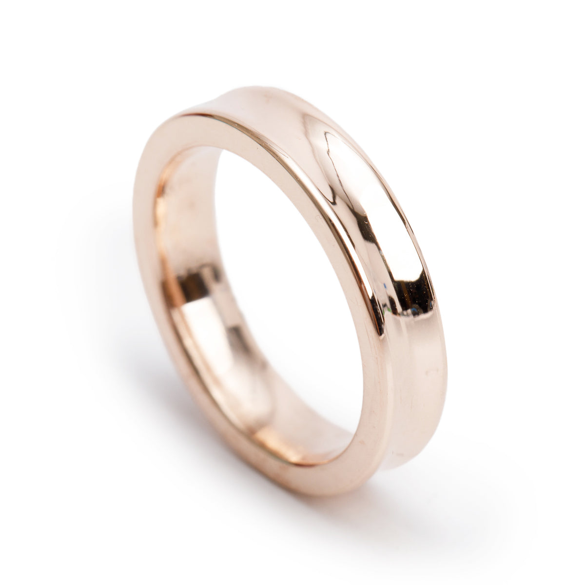 Tiffany & Co. Rubedo Metal 1837 Narrow Ring, Size 4.5