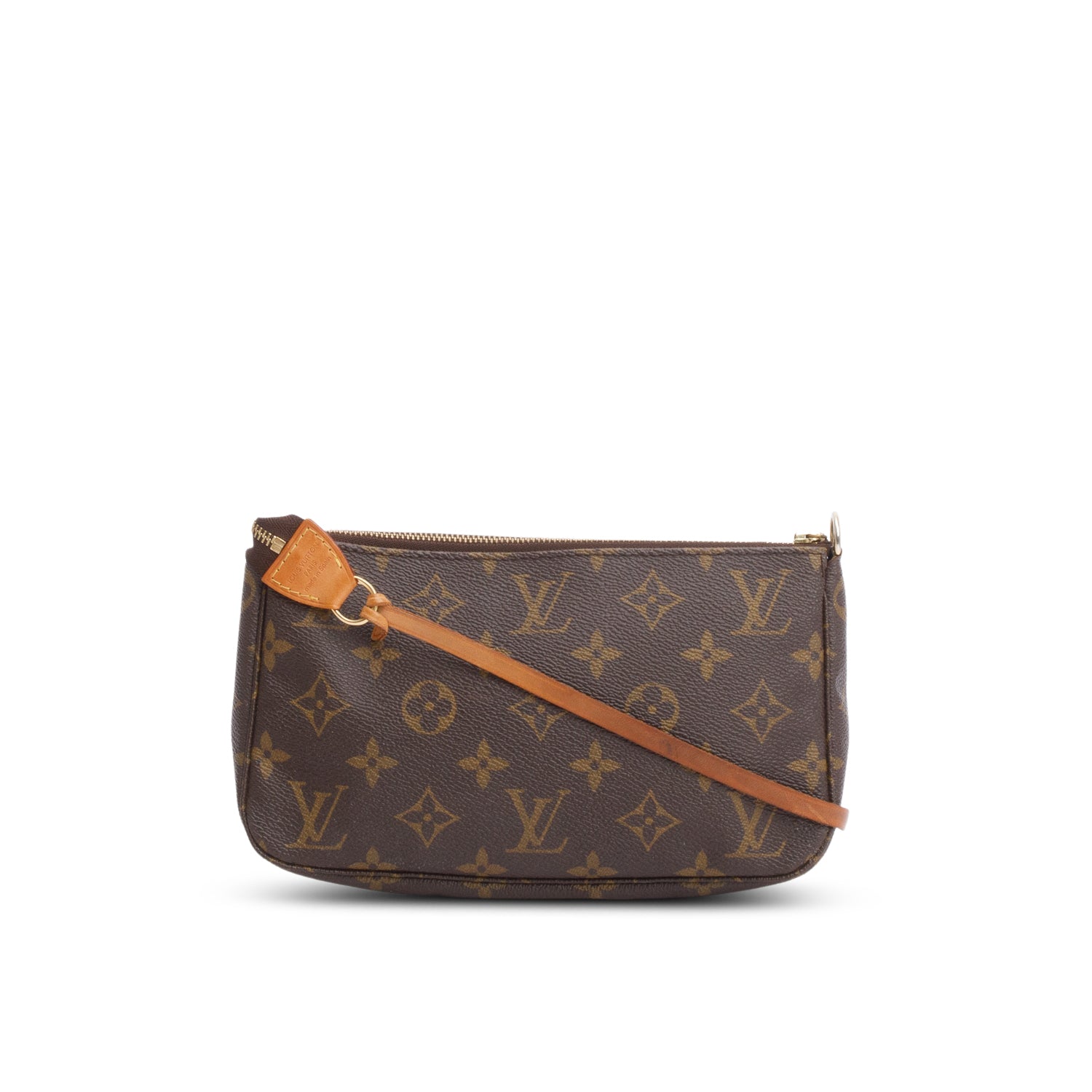 Louis Vuitton Brown Canvas Monogram Pochette Accessories