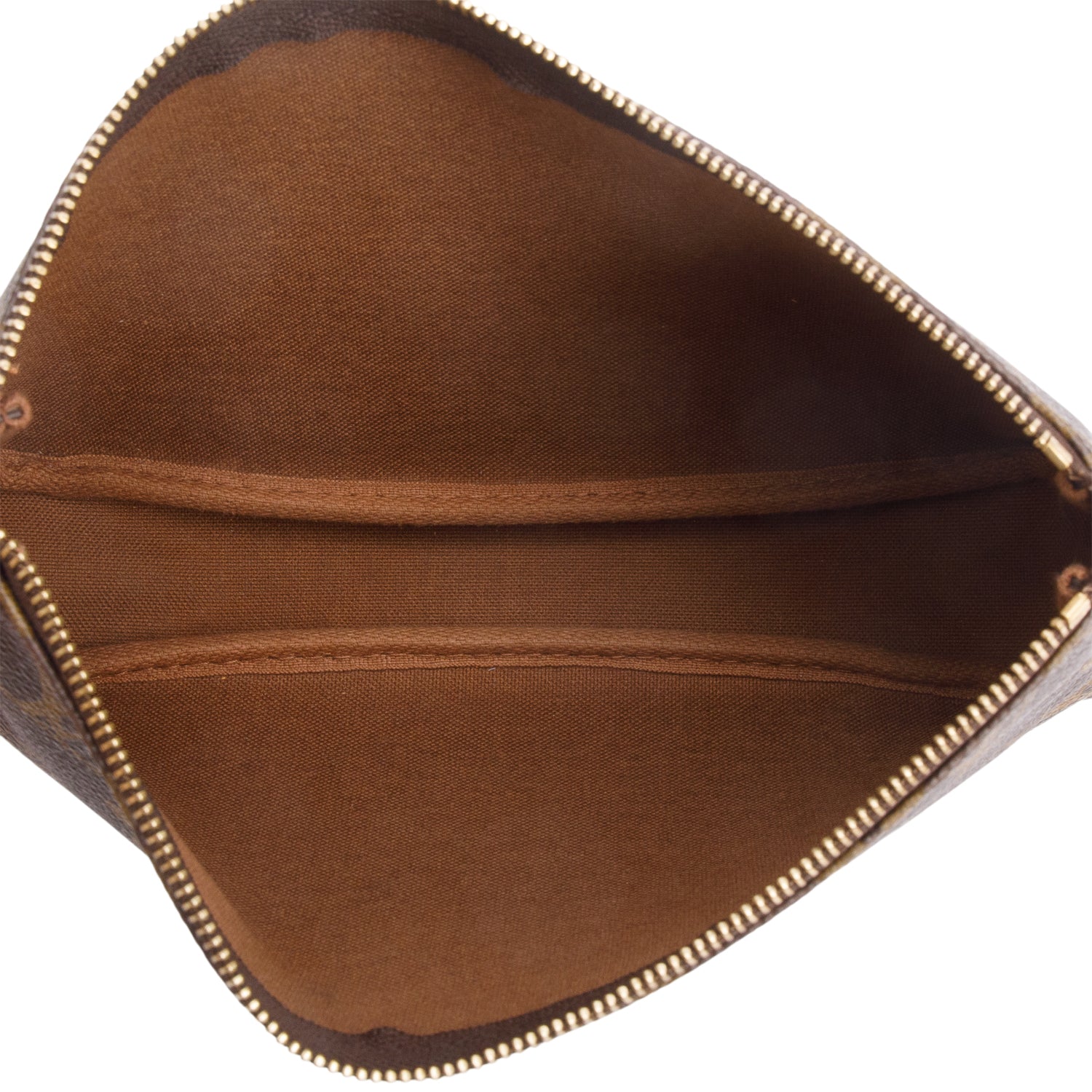 Louis Vuitton Brown Canvas Monogram Pochette Accessories