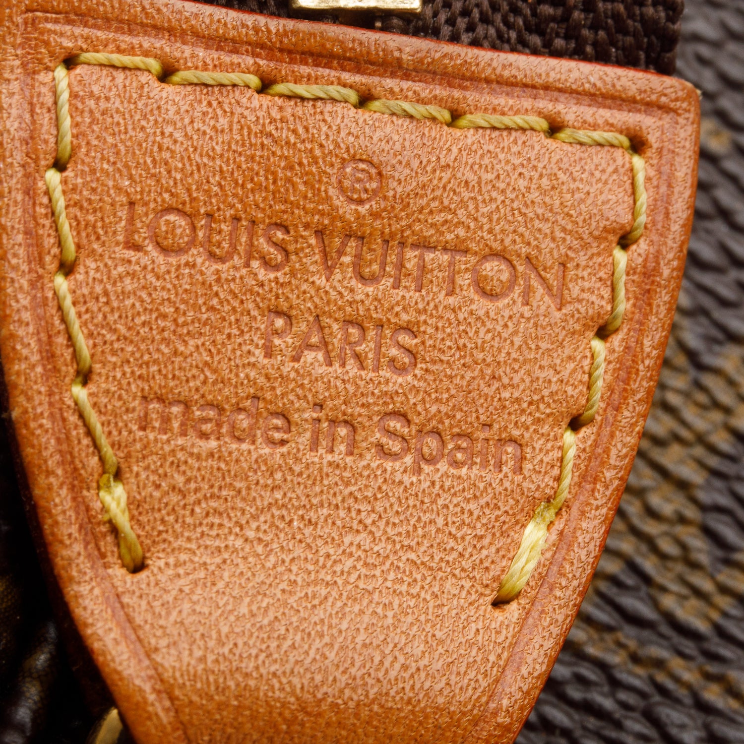 Louis Vuitton Brown Canvas Monogram Pochette Accessories