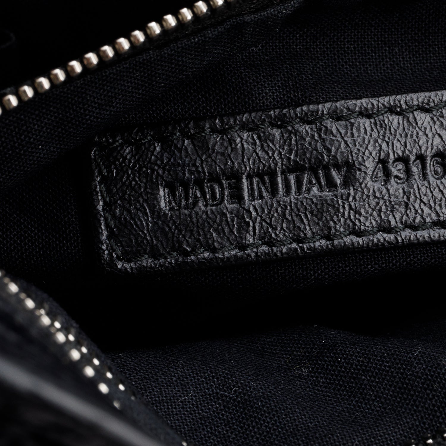 Balenciaga Black Agneau Le City Bag Small w/ Strap