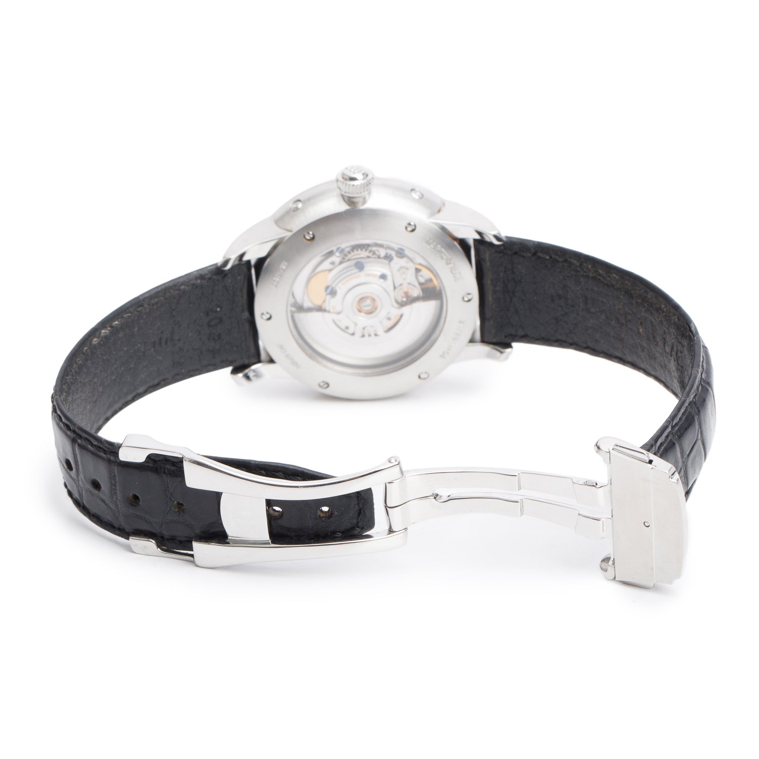 Maurice Lacroix Stainless Steel Masterpiece Phases de Lune 40 MM Automatic Watch w/ Box & Papers