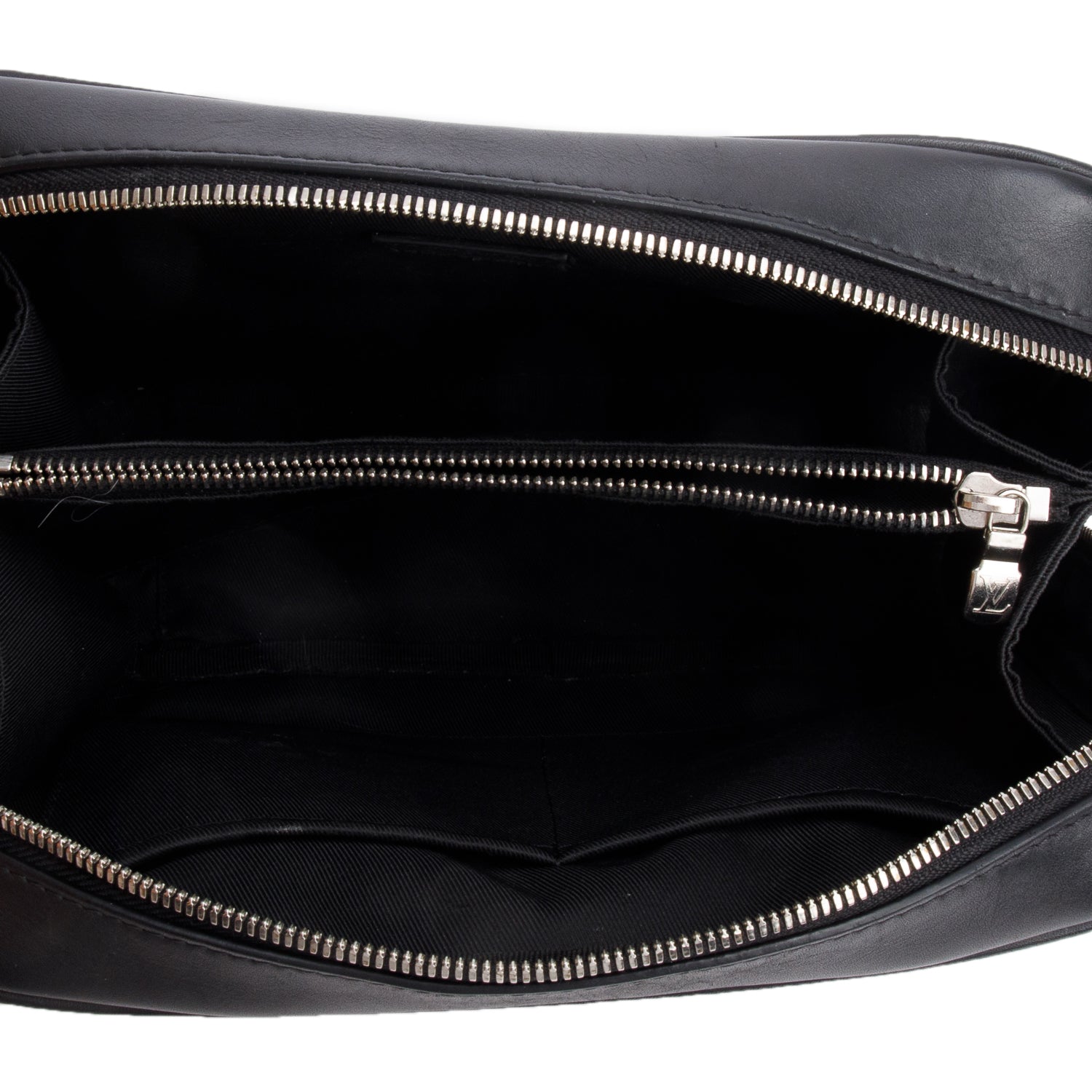 Louis Vuitton Black Damier Infini Calfskin Leather Sirius Messenger Bag w/ Box