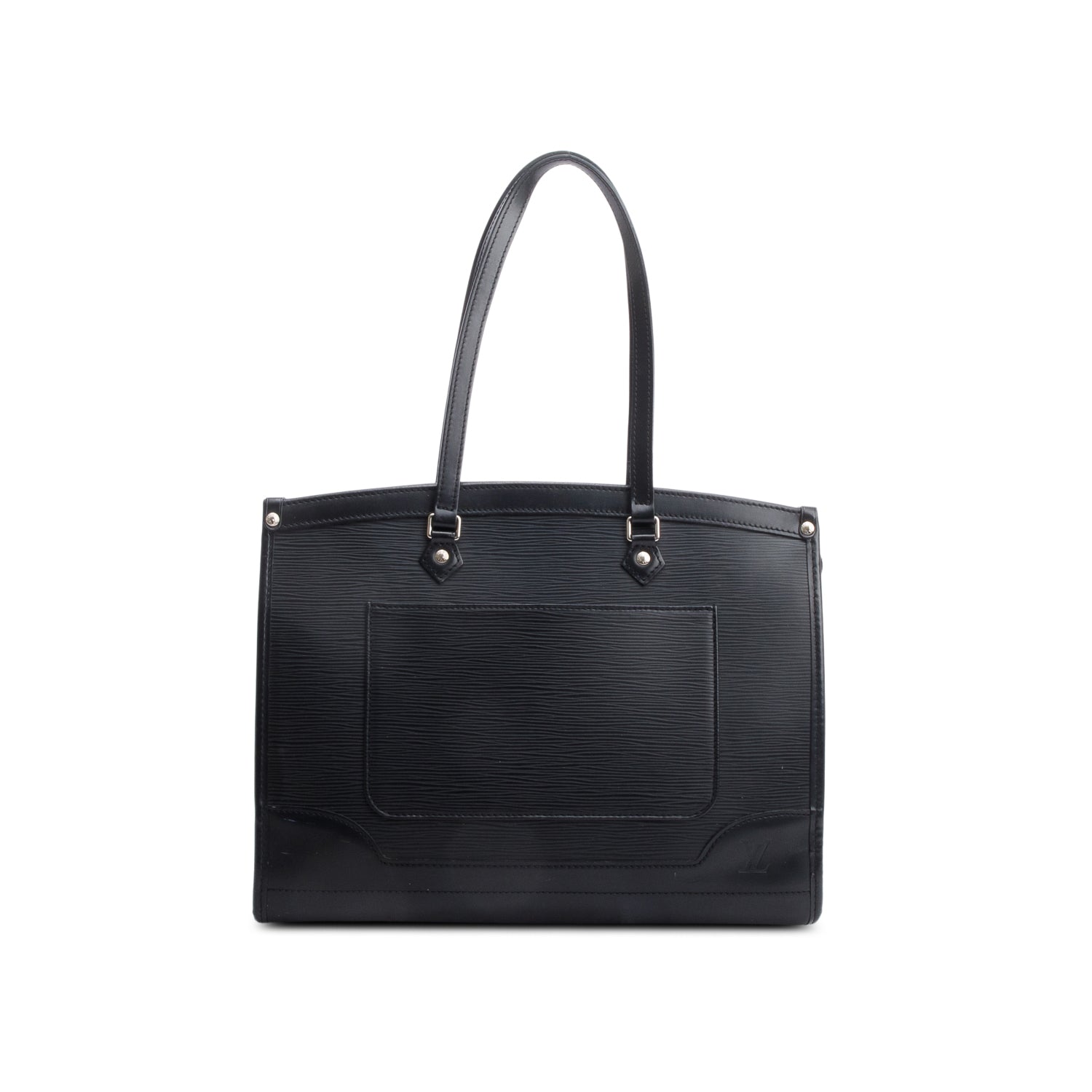 Louis Vuitton Black Epi Leather Madeleine GM HandBag