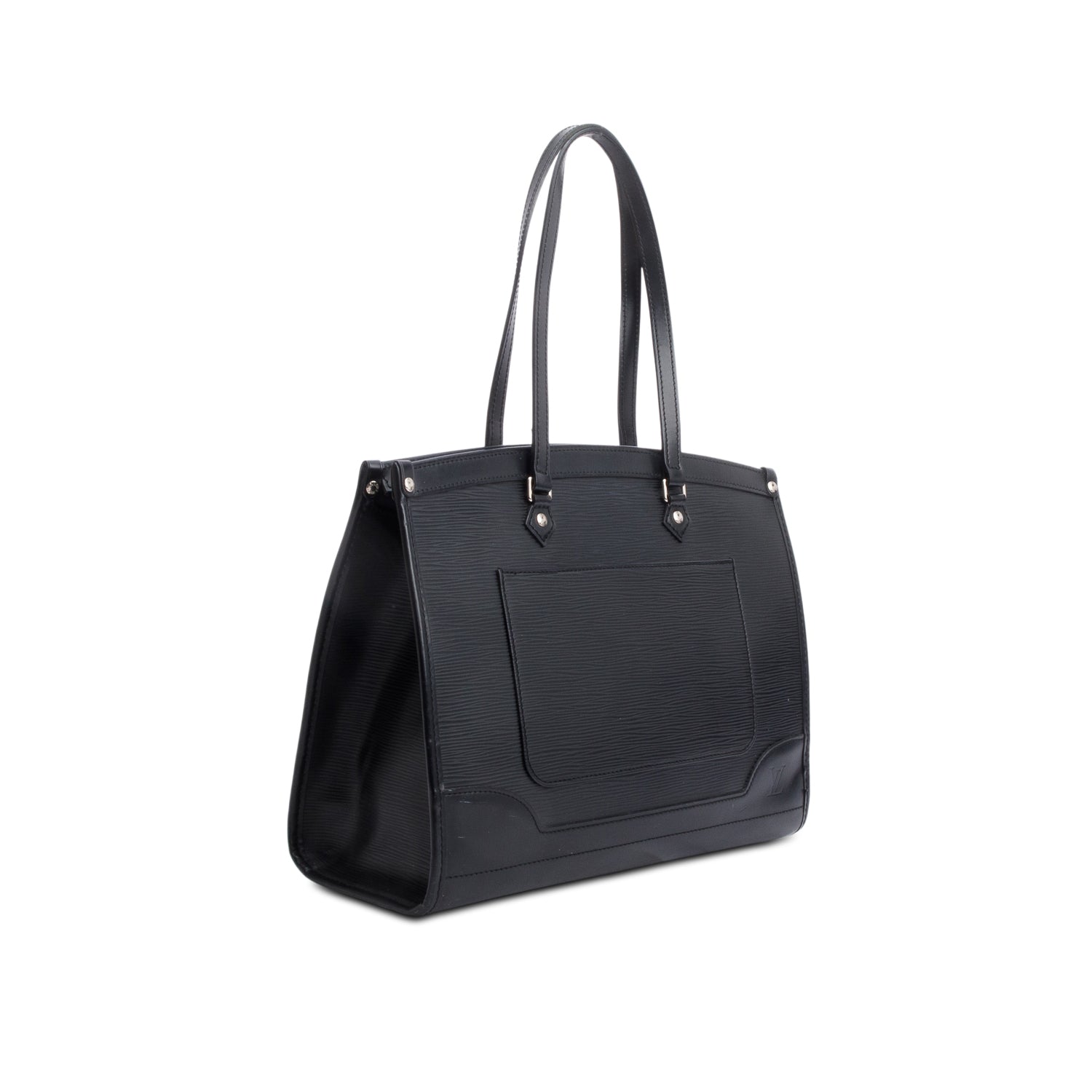 Louis Vuitton Black Epi Leather Madeleine GM HandBag