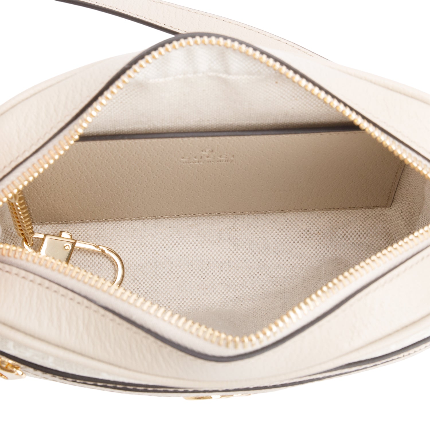 Gucci Beige GG Supreme Web Mini Ophidia Crossbody Bag w/ Box