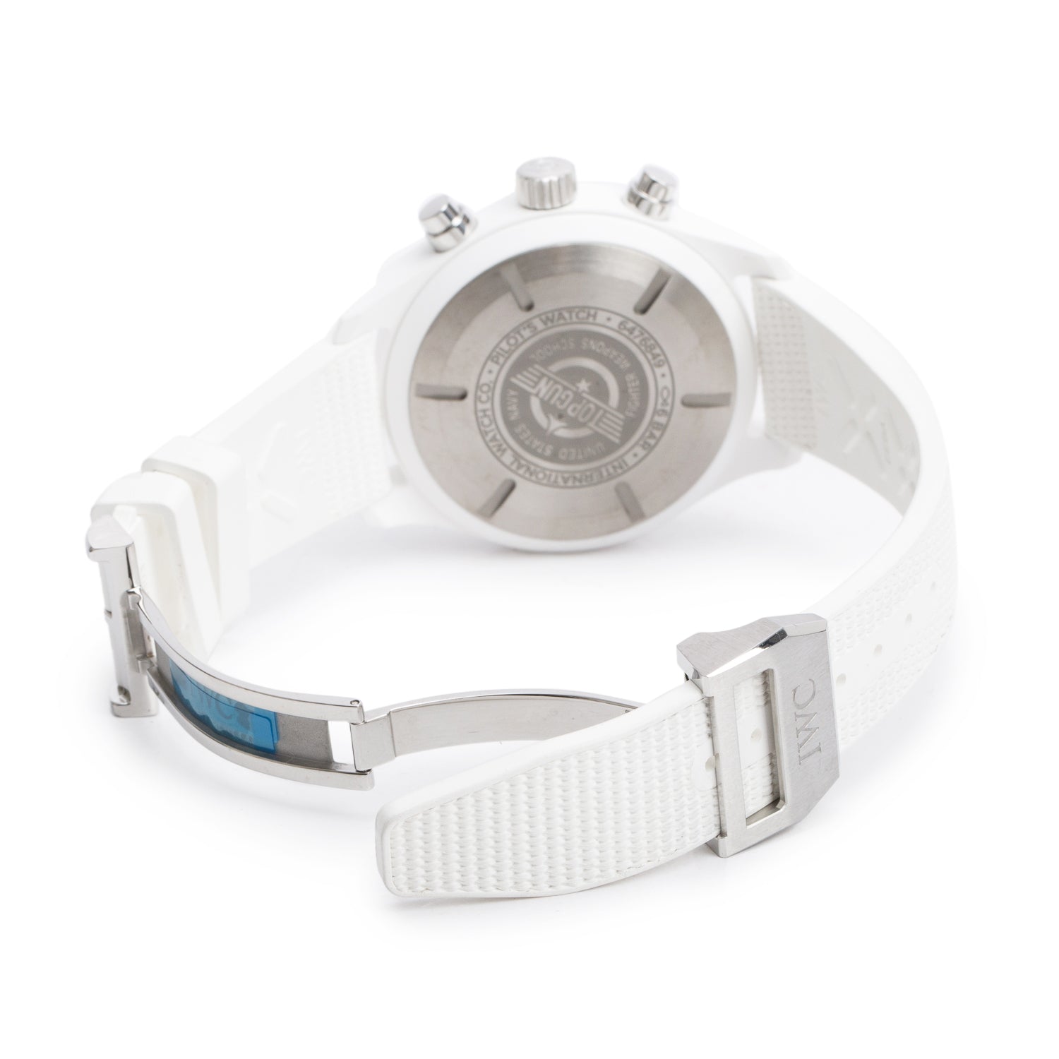 IWC 2024 Top Gun Edition Lake Tahoe Ceramic Pilot's Chronograph 44 MM Automatic Watch Black Dial IW389105 w/ Papers