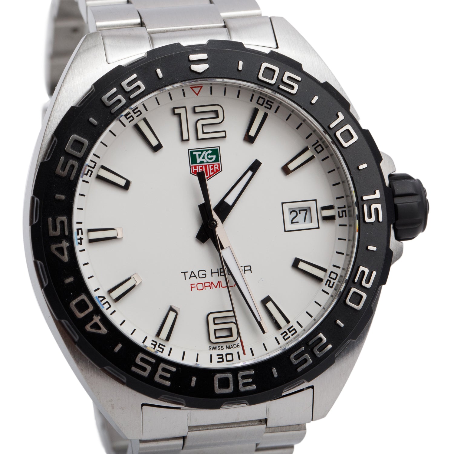 Tag Heuer Stainless Steel Formula 1 41 MM Quartz Watch WAZ1111 w/ Box & Papers