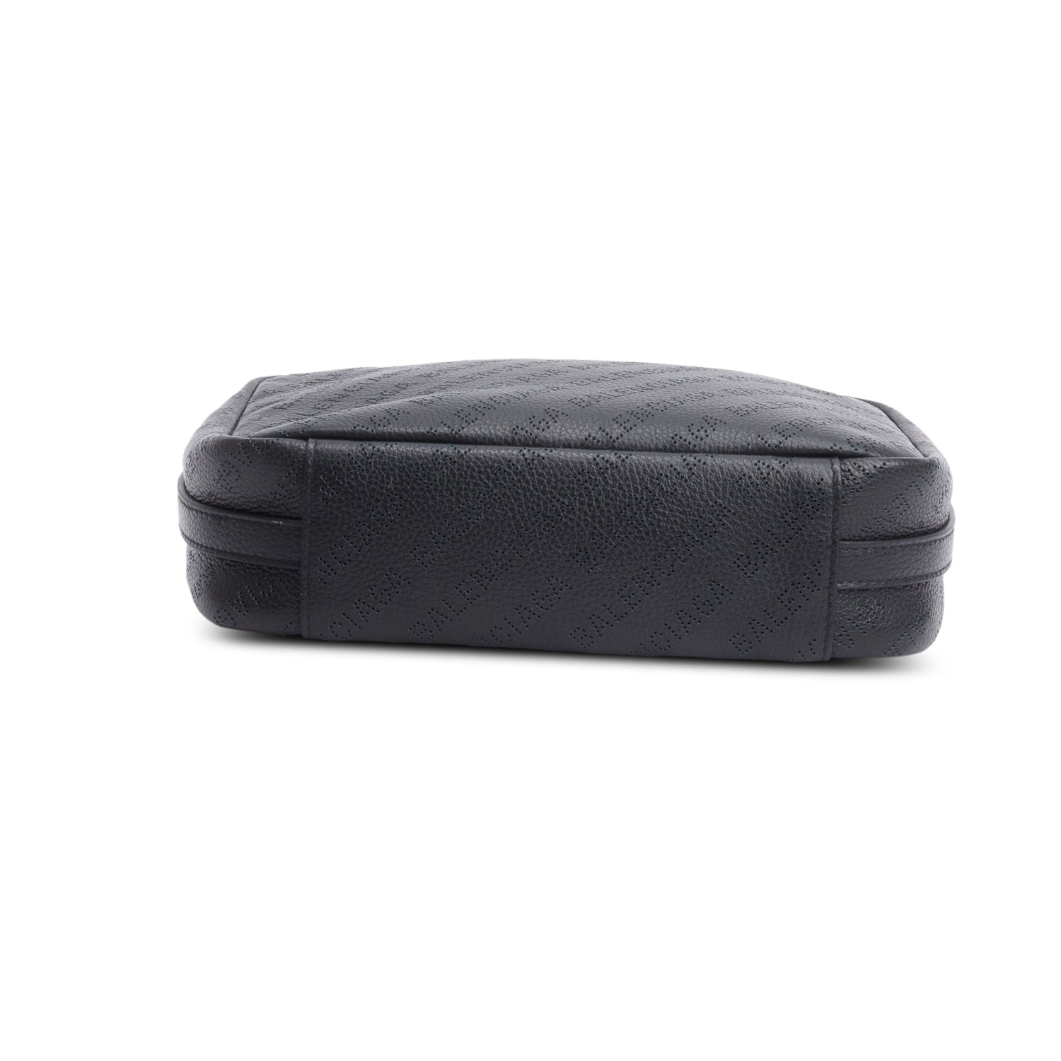 Balenciaga Black Leather Logo Everyday Small Camera Bag