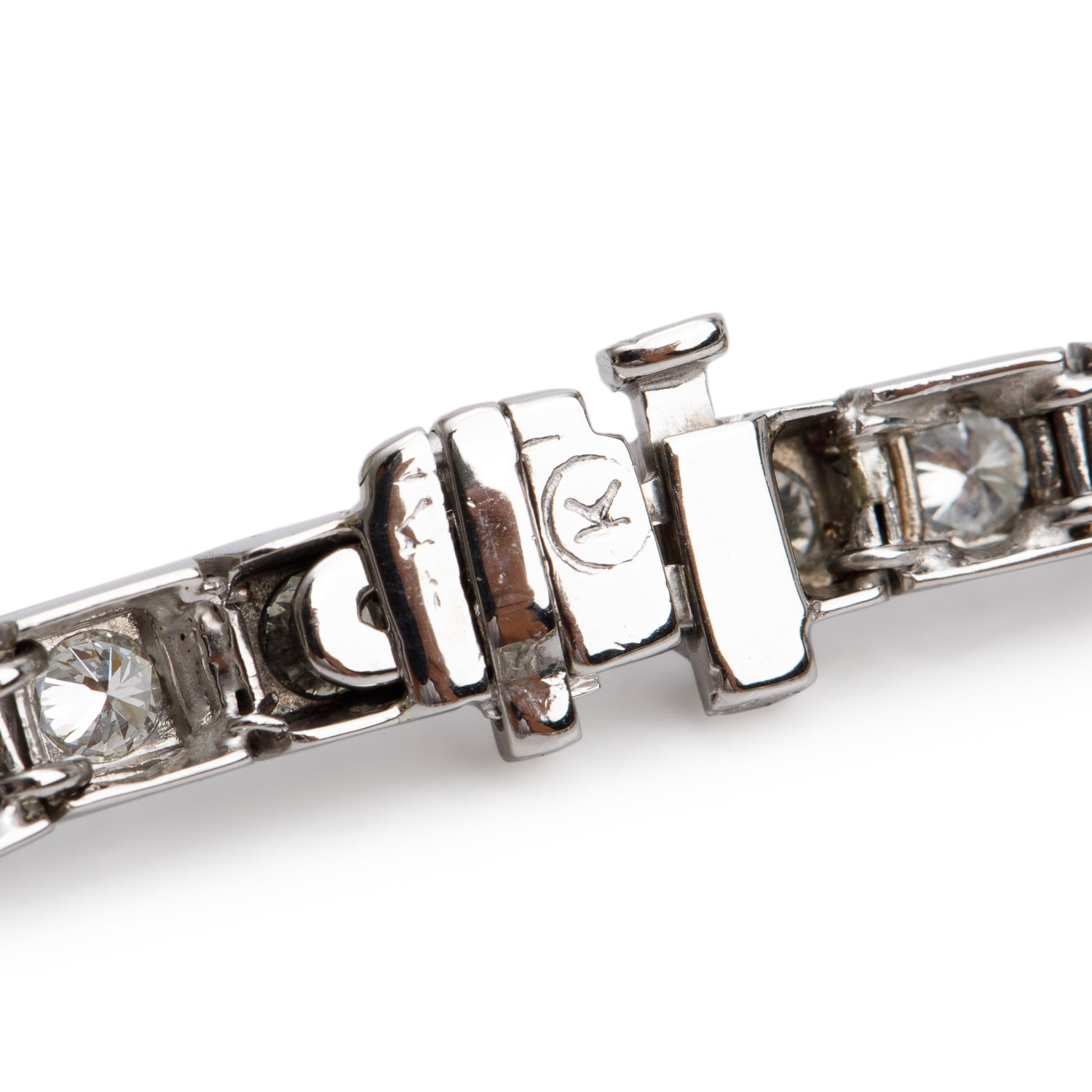 14k White Gold 3.24 tcw. Diamond Tennis Bracelet