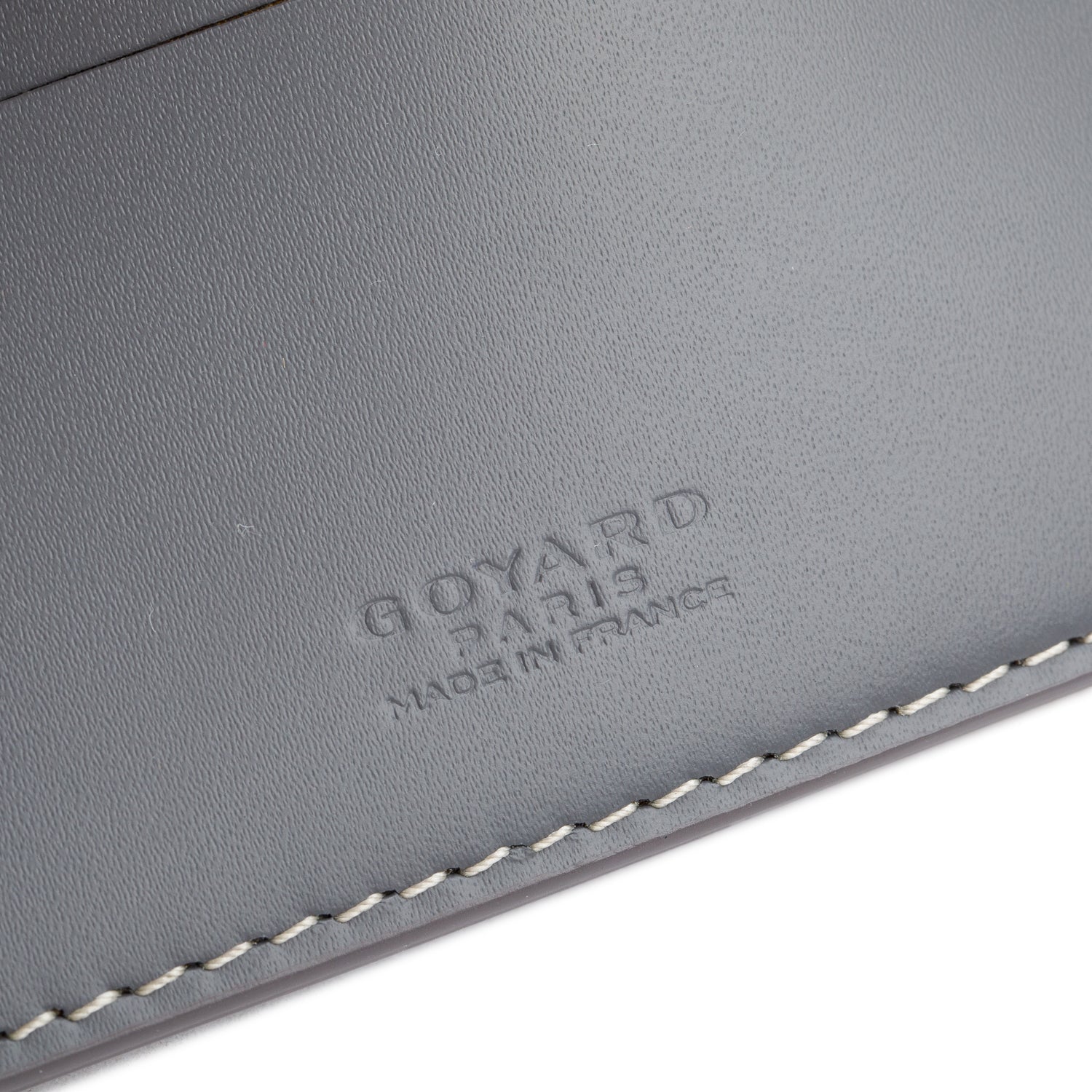 Goyard 2022 Grey Goyardine Victorie Bifold Wallet w/ Box