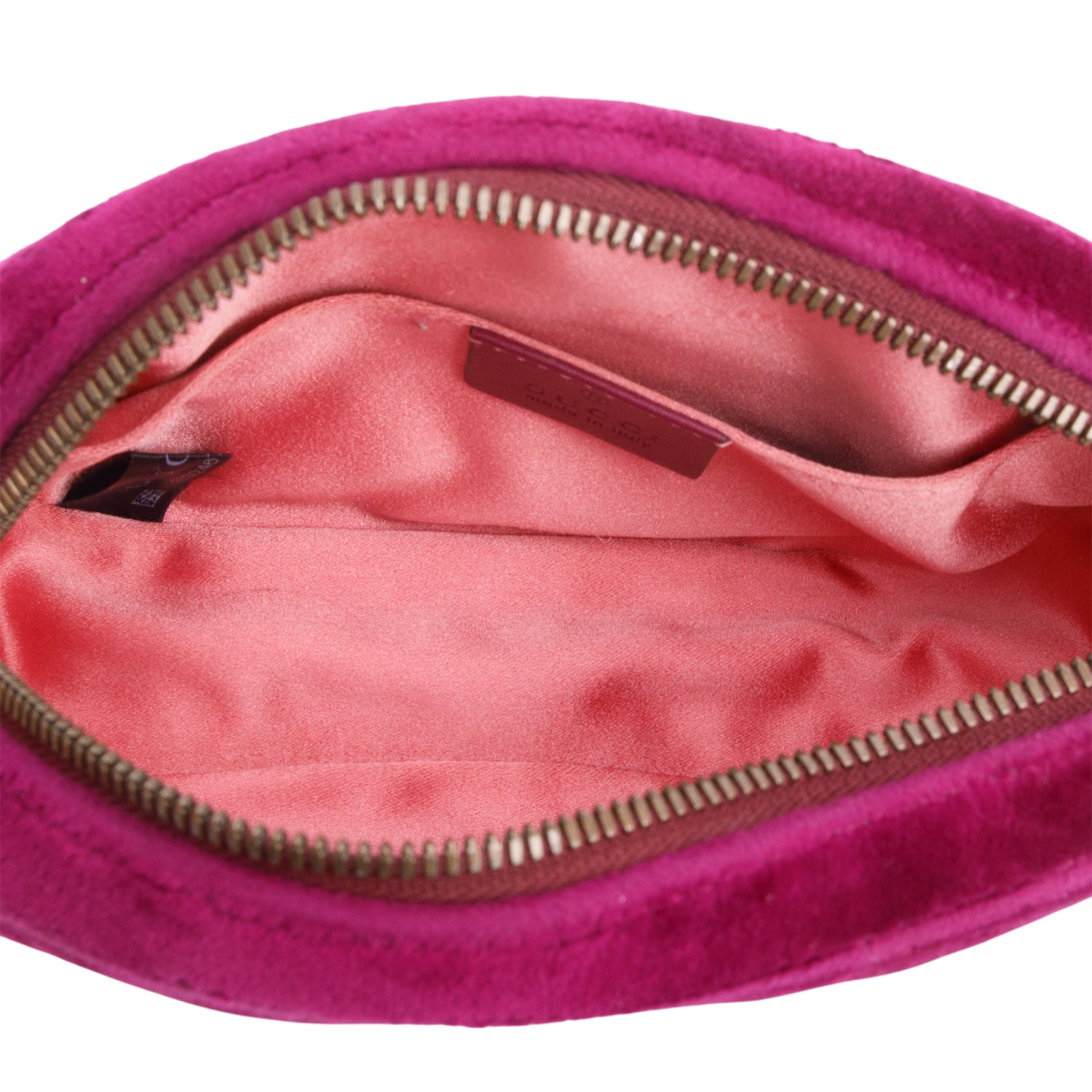 Gucci Purple Velvet Marmont Waist Bag 75