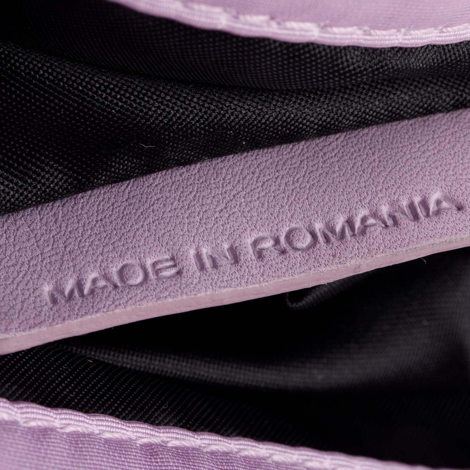 Alexander McQueen Lilac Nylon Skull Small Crossbody Bag