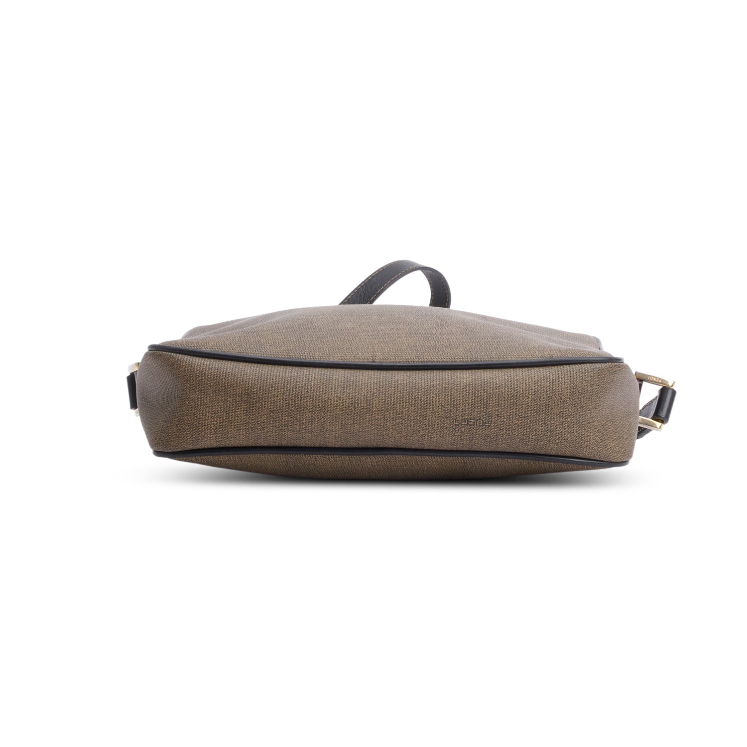 Fendi Brown Canvas Crossbody Camera Bag