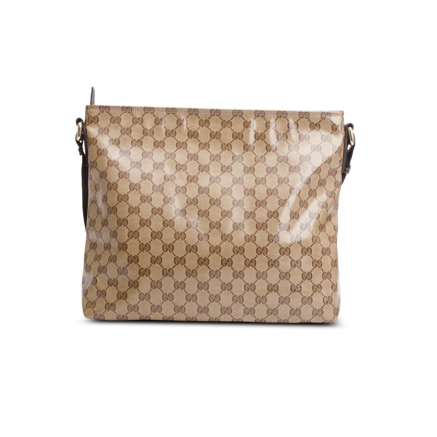 Gucci GG Supreme Coated Canvas Crystal Messenger Bag