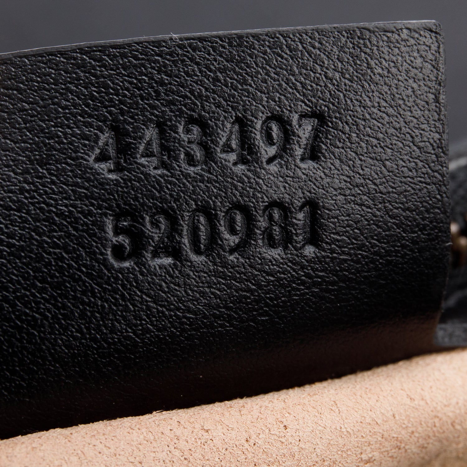 Gucci Black Leather GG Marmont Small Shoulder Bag