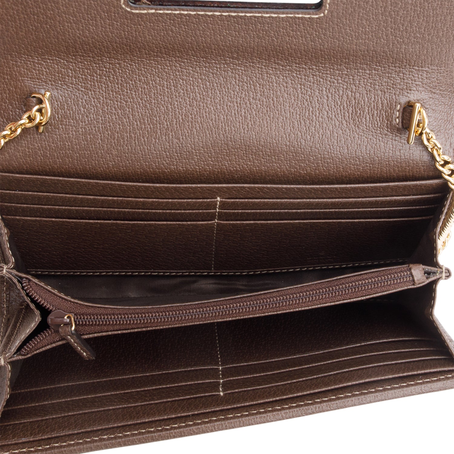 Gucci GG Supreme Ophidia Wallet on Chain w/ Box