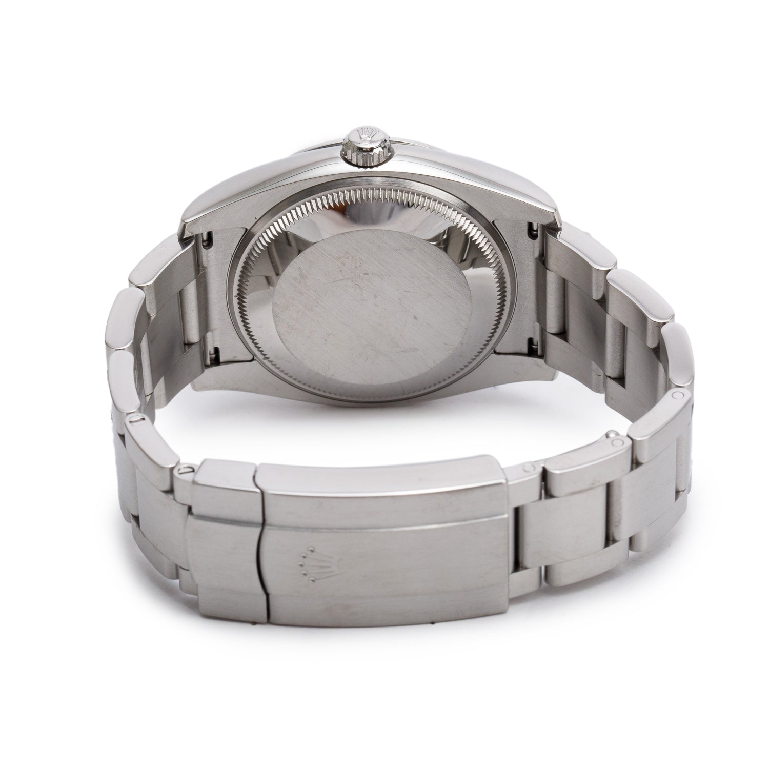 Rolex Stainless Steel Oyster Perpetual 34 MM Automatic Watch Red Grape Dial 114200 w/ Box & Papers