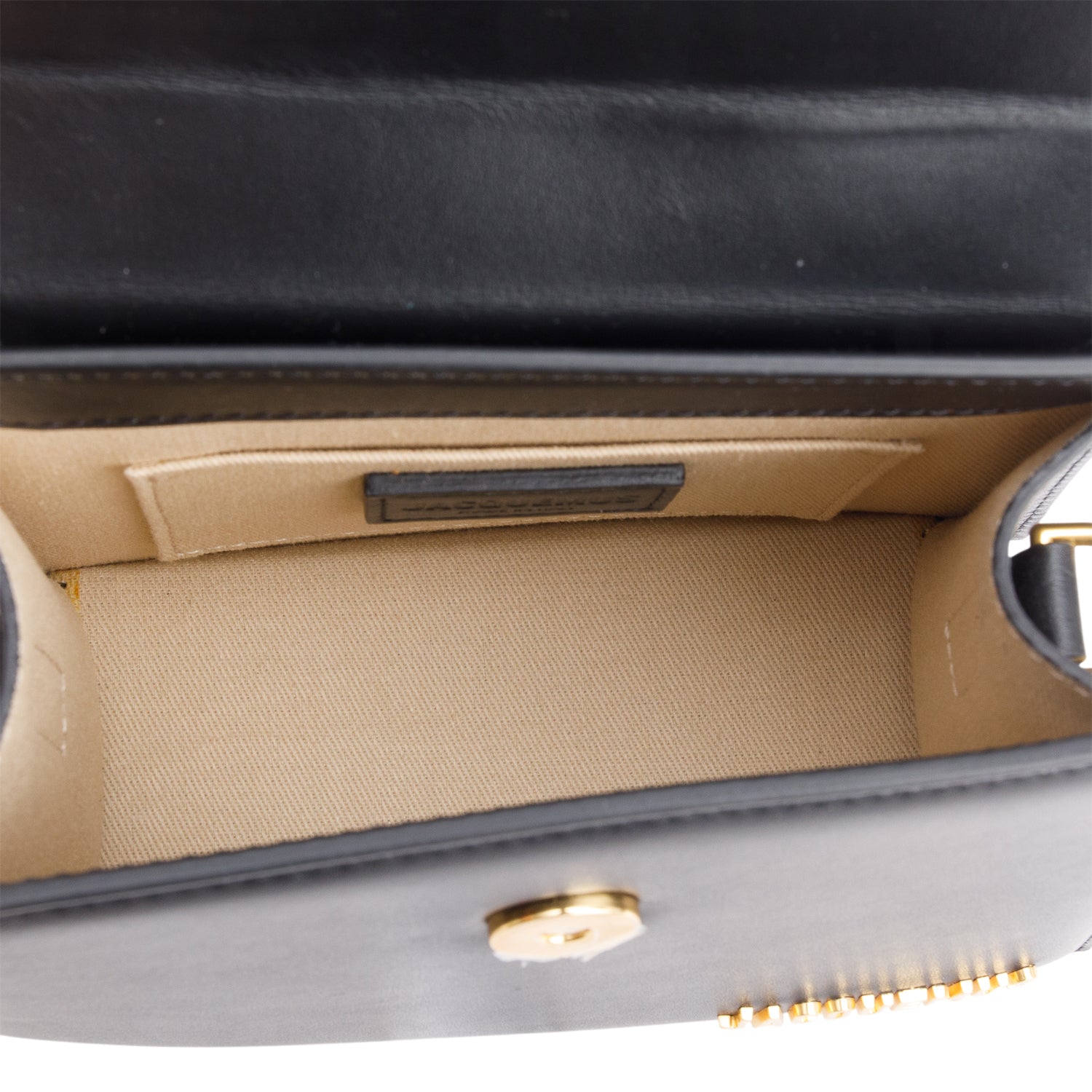 Jacquemus Black Smooth Calfskin Le Chiquito Moyen w/ Strap