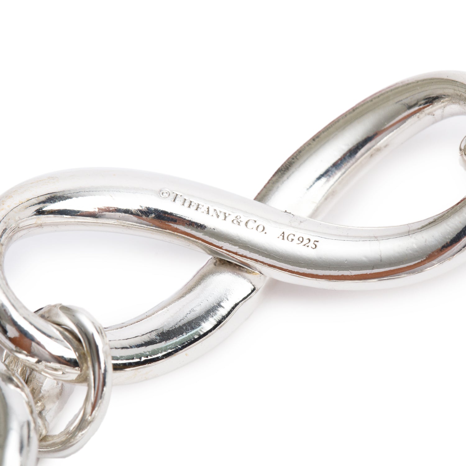Tiffany & Co. Sterling Silver Infinity Bracelet