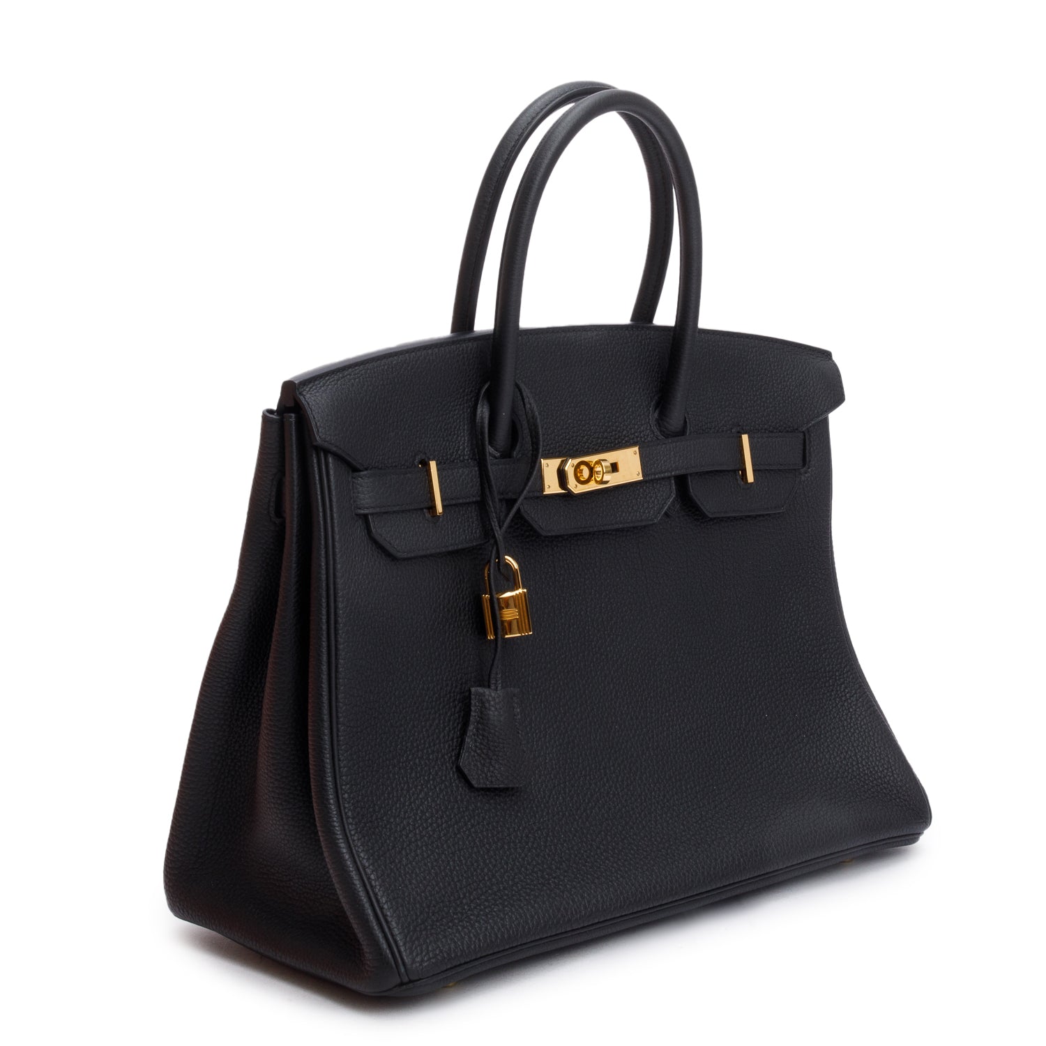 Hermes Noir Togo Birkin 35 w/ Box