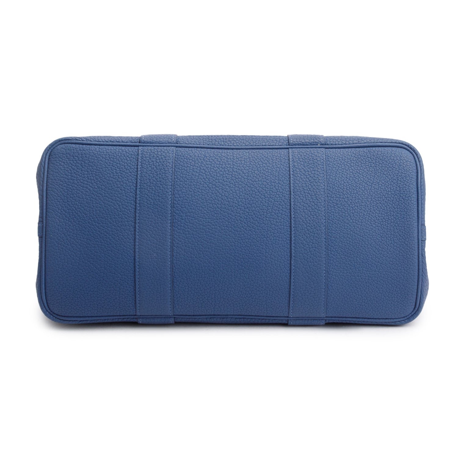 Hermes Bleu Agate Negonda Leather Garden Party 36 w/ Box