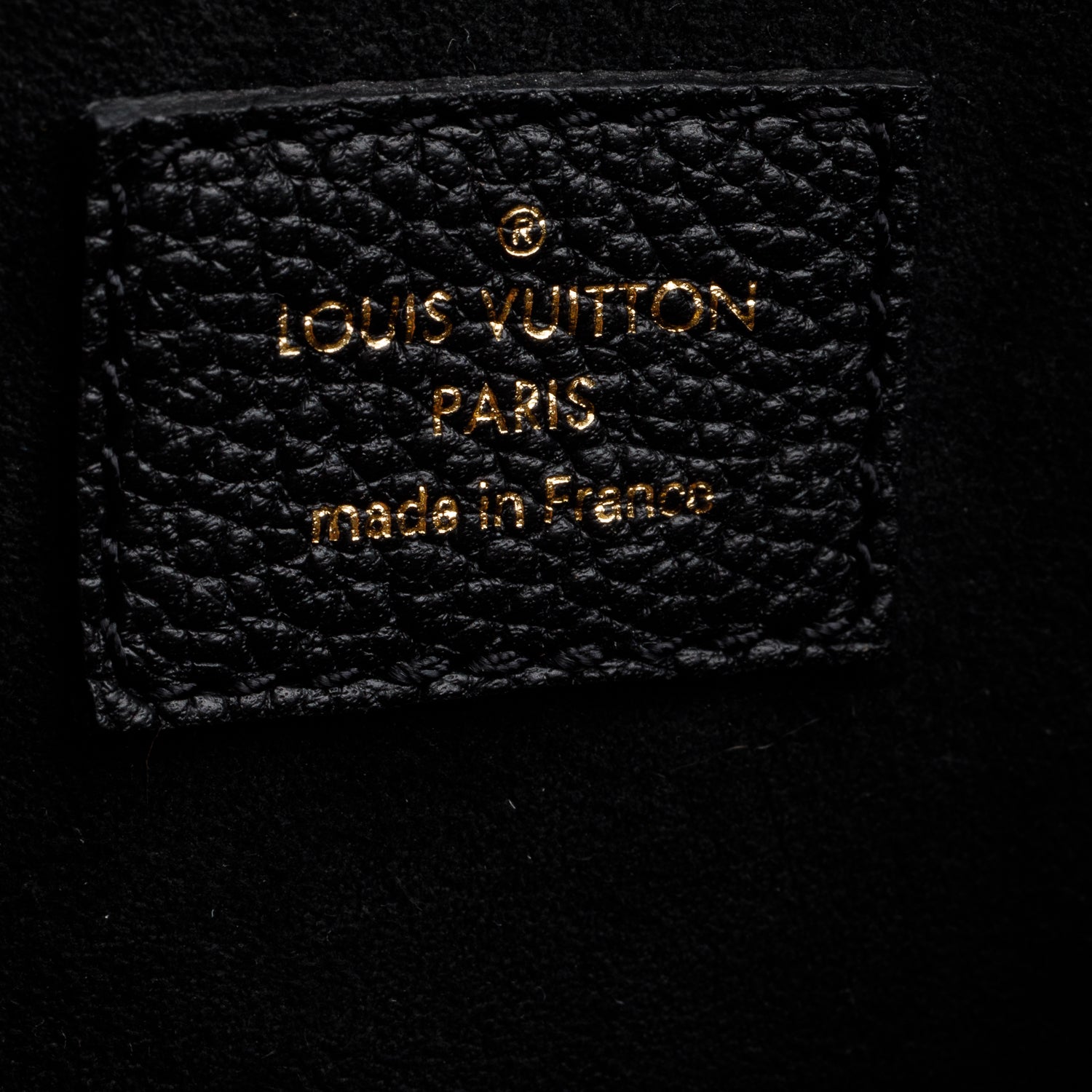 Louis Vuitton Black Monogram Empreinte Leather Speedy Bandouliere 20 w/ Strap & Box
