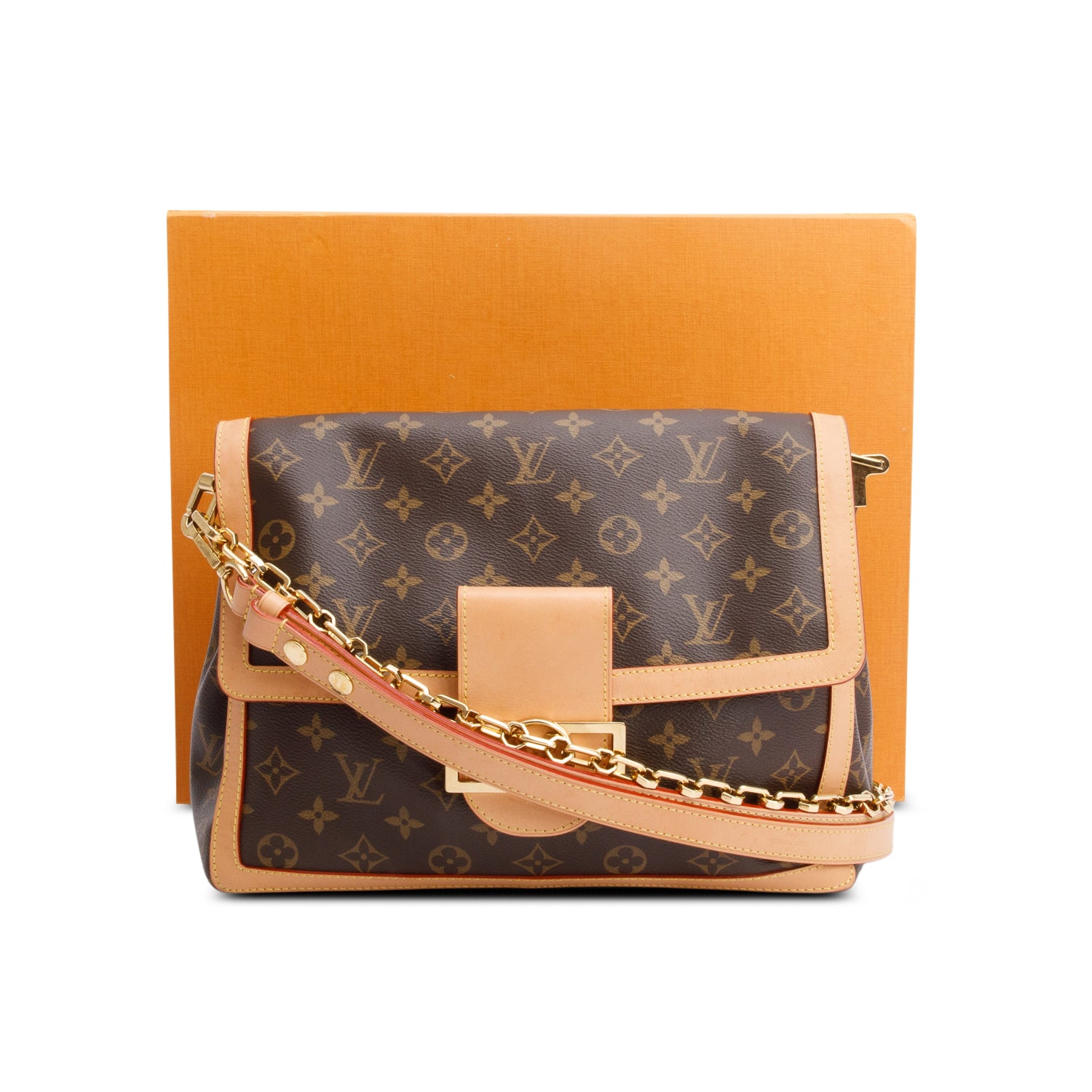 Louis Vuitton 2024 Monogram Dauphine Soft GM w/ Strap, Box & Receipt