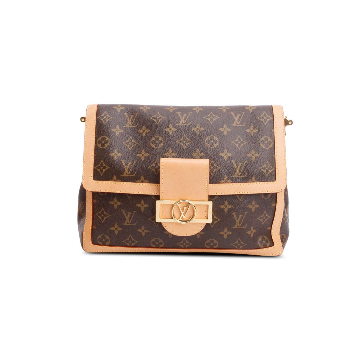 Louis Vuitton 2024 Monogram Dauphine Soft GM w/ Strap, Box & Receipt