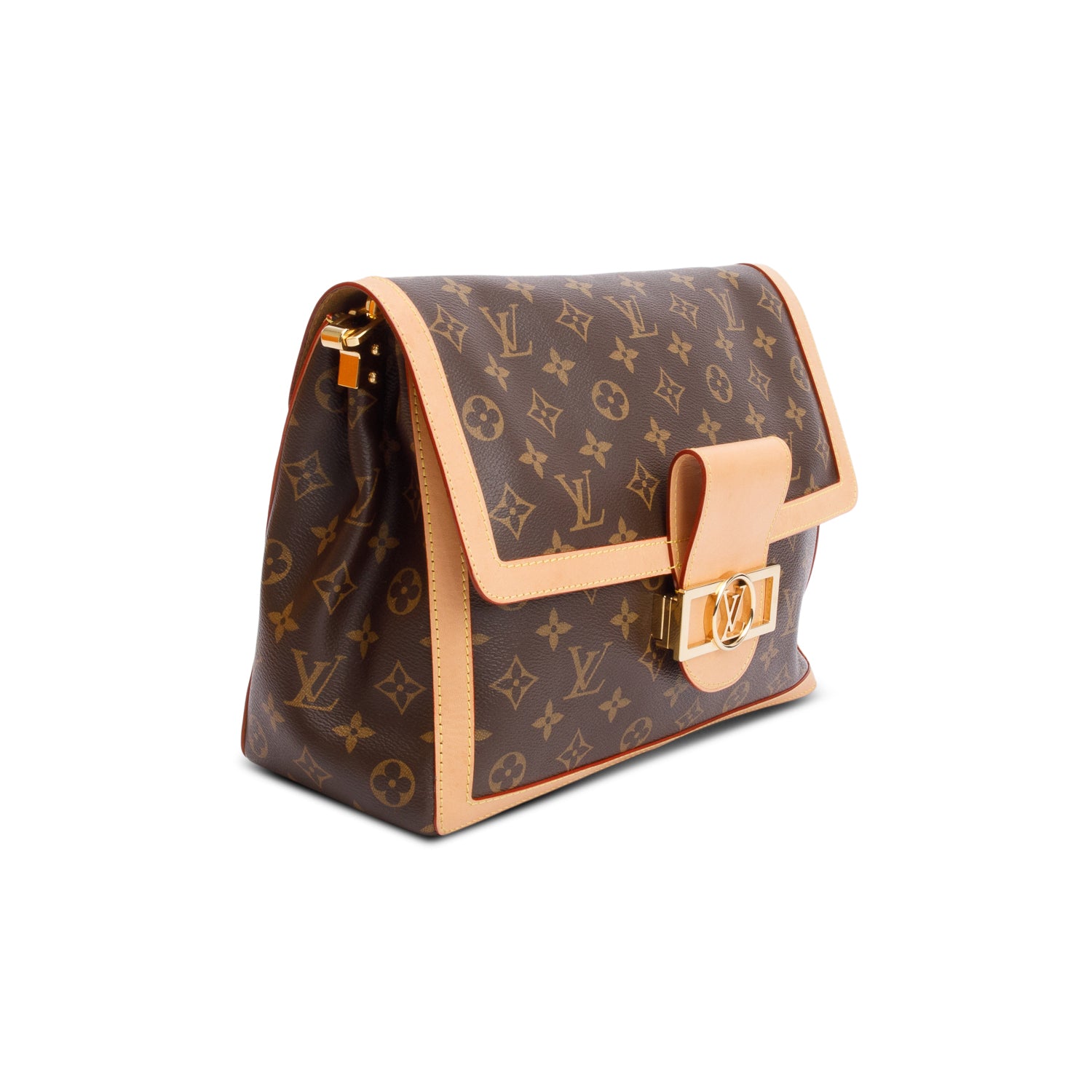 Louis Vuitton 2024 Monogram Dauphine Soft GM w/ Strap, Box & Receipt