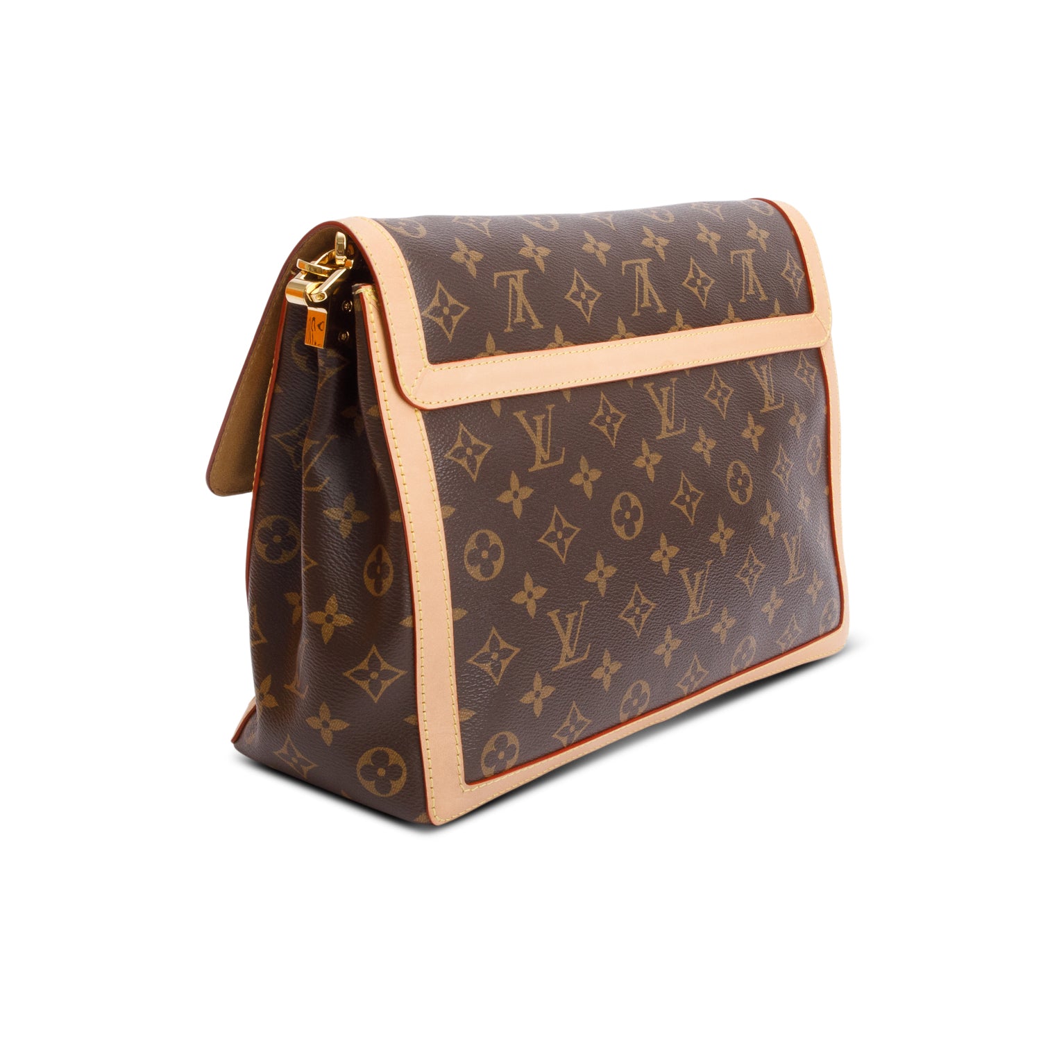 Louis Vuitton 2024 Monogram Dauphine Soft GM w/ Strap, Box & Receipt