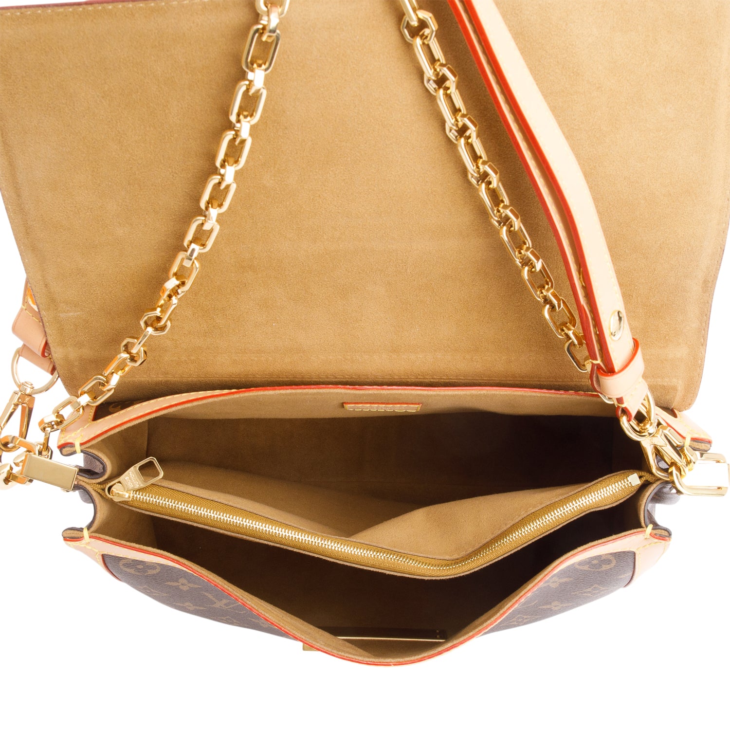 Louis Vuitton 2024 Monogram Dauphine Soft GM w/ Strap, Box & Receipt