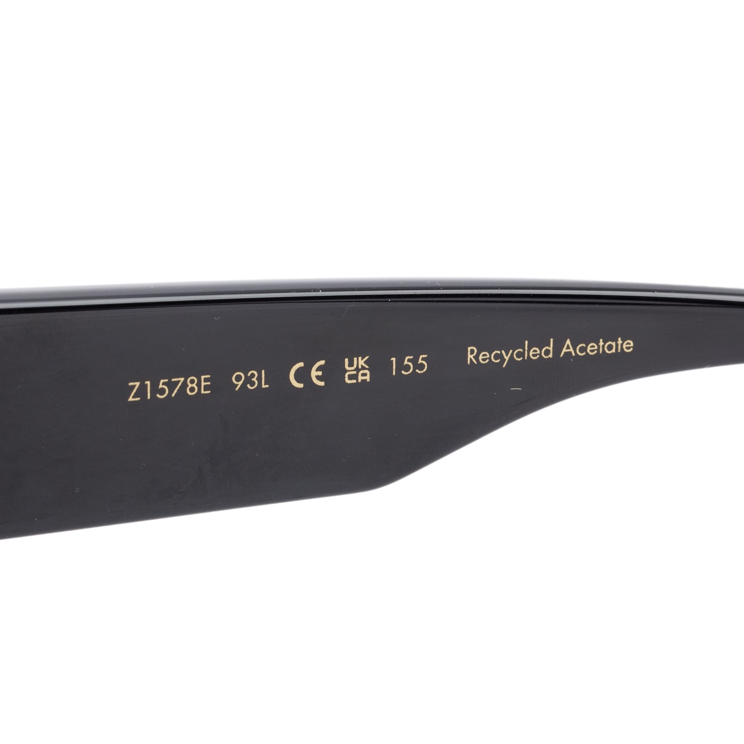 Louis Vuitton 2023 Z1578E Black Acetate Cyclone Sunglasses w/ Box & Case