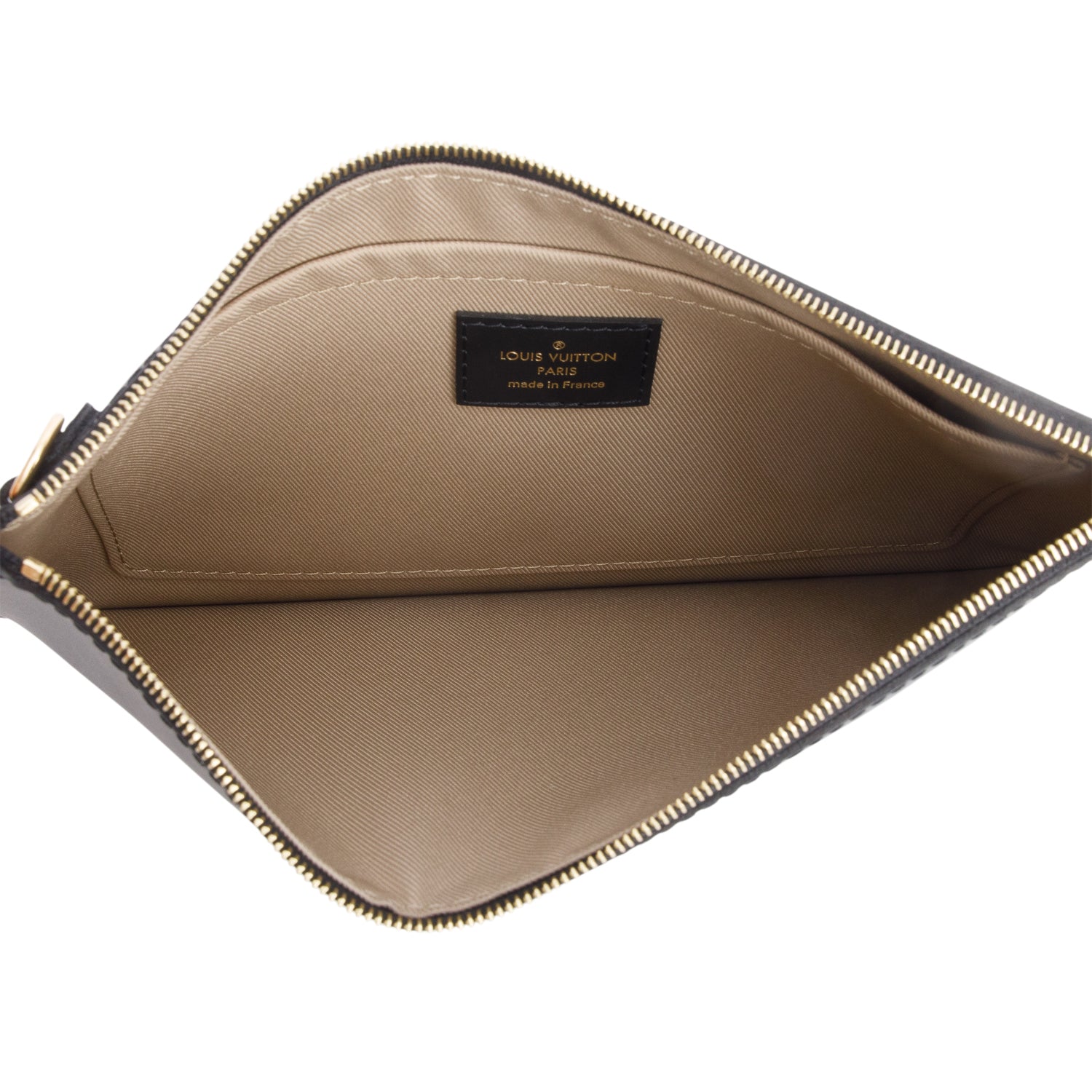 Louis Vuitton Black Neverfull Pochette